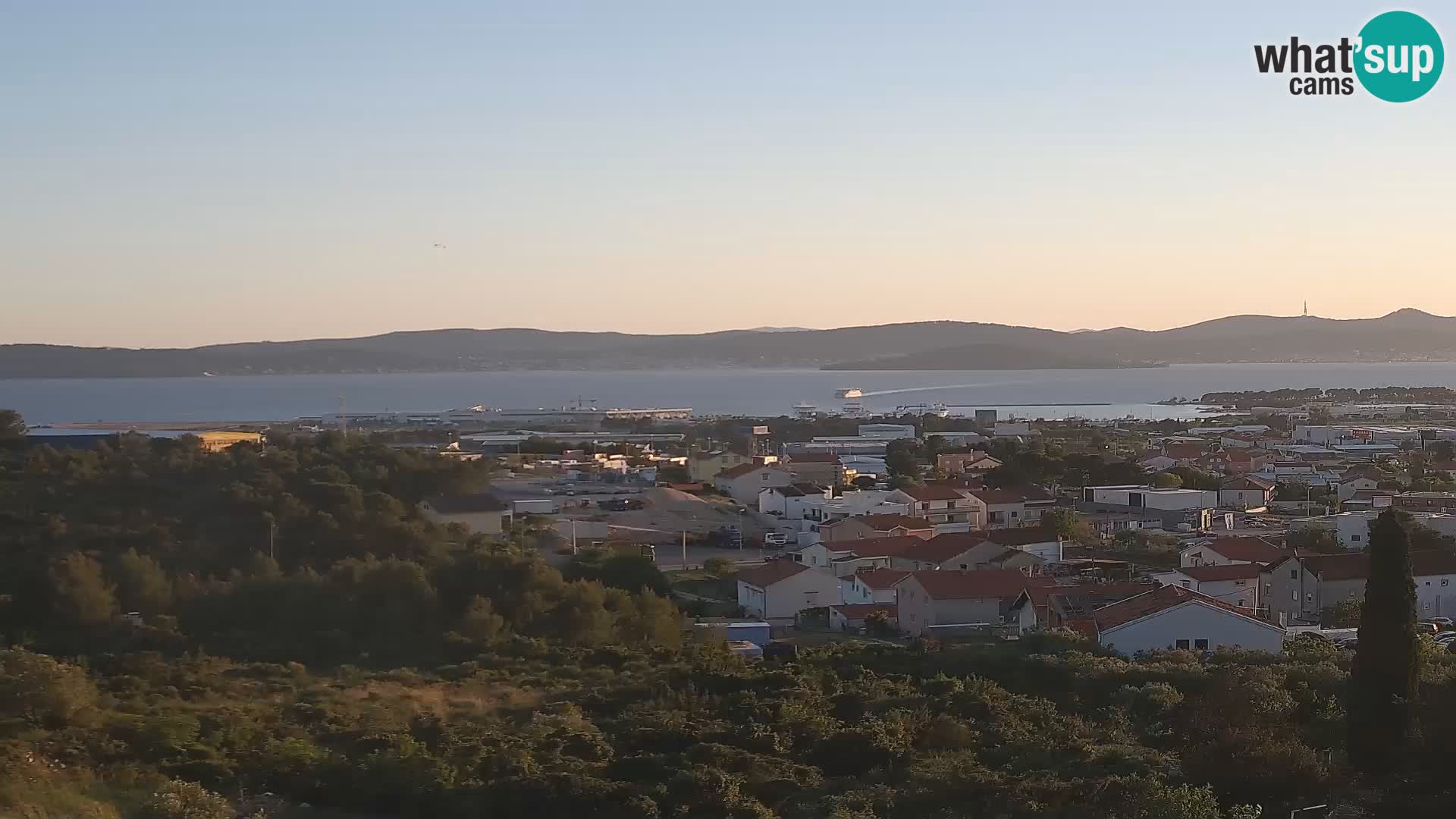 Zadar Port Gazenica Webcam Panorama, Zadar, Croatie