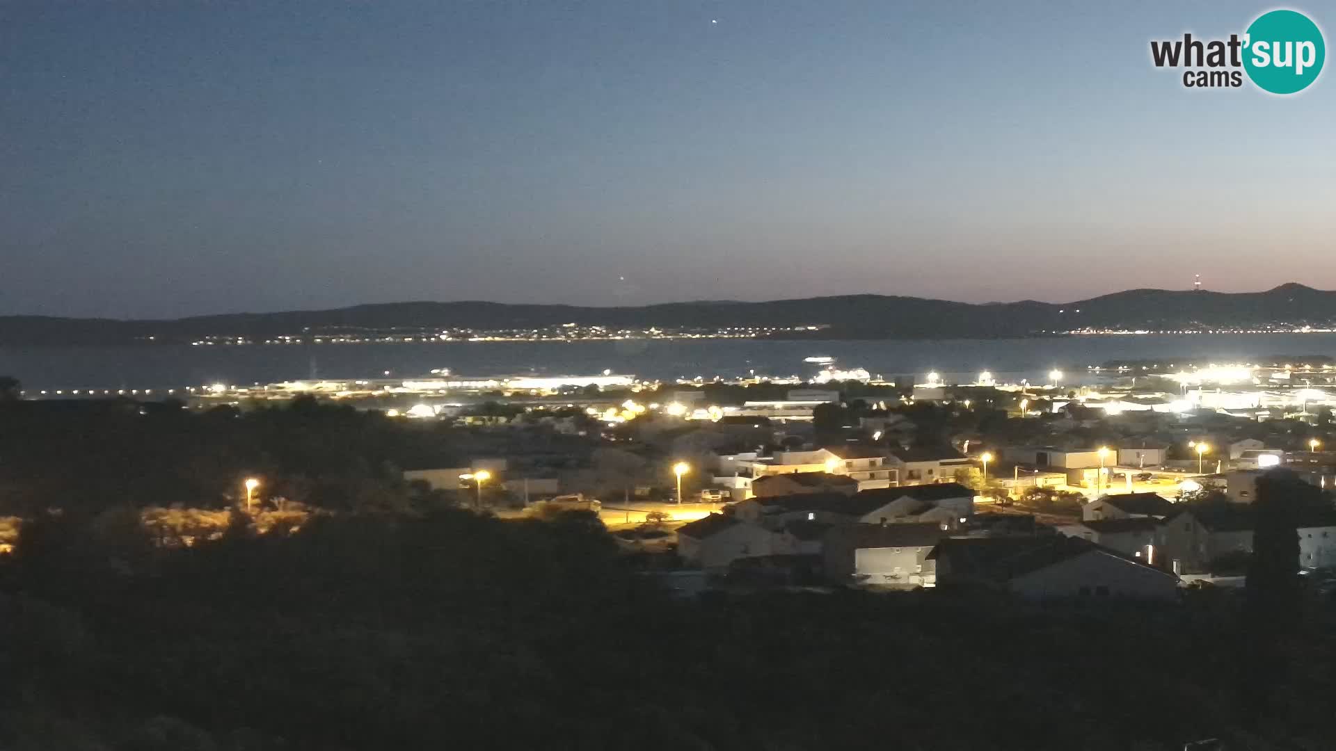 Zadar Port Gazenica Webcam Panorama, Zadar, Croatie