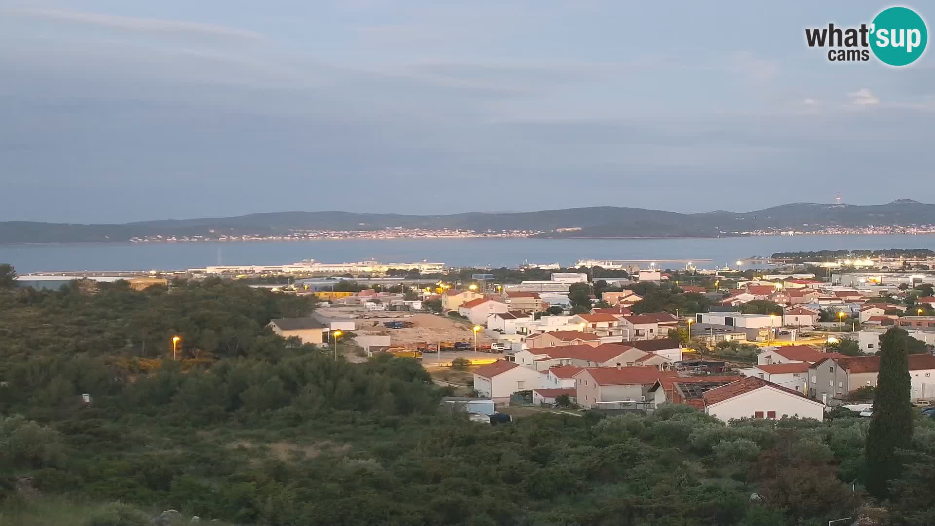 Zadar Port Gazenica Webcam Panorama, Zadar, Croatie