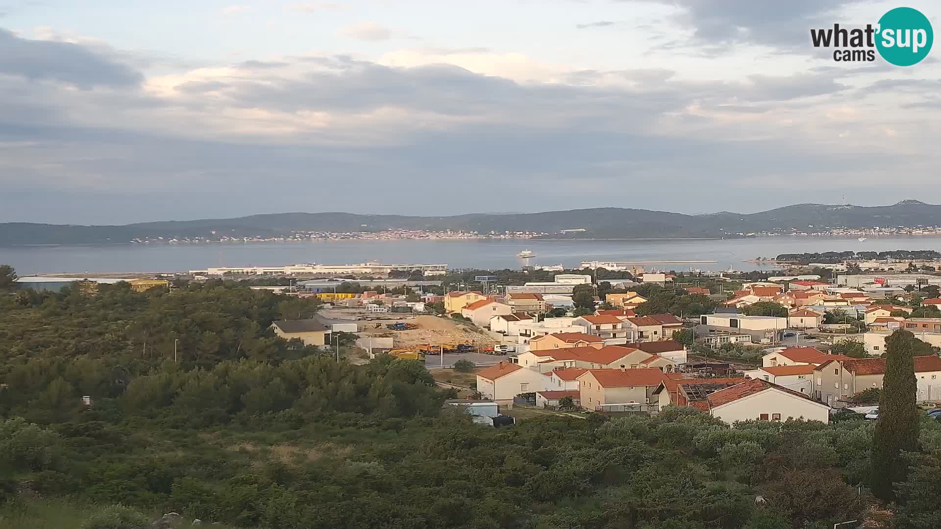 Panoramska web kamera Luke Gaženica u Zadru, Hrvatska