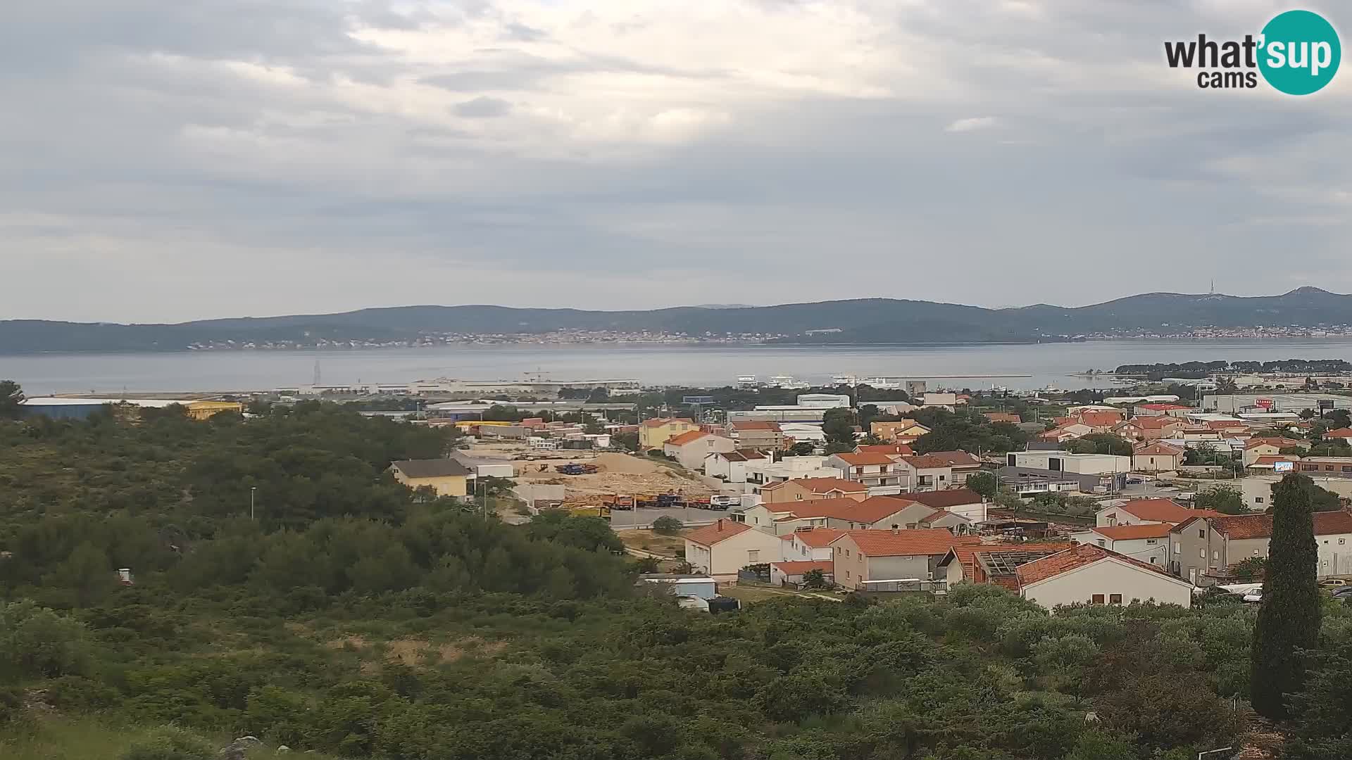 Panoramska web kamera Luke Gaženica u Zadru, Hrvatska