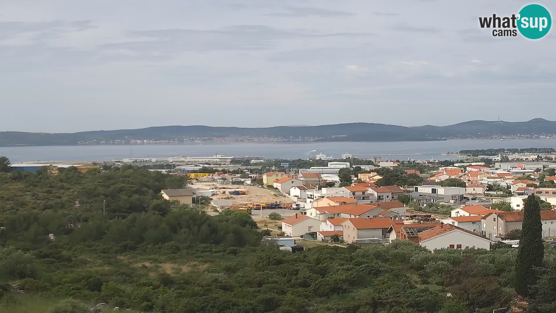 Zadar Port Gazenica Webcam Panorama, Zadar, Kroatien