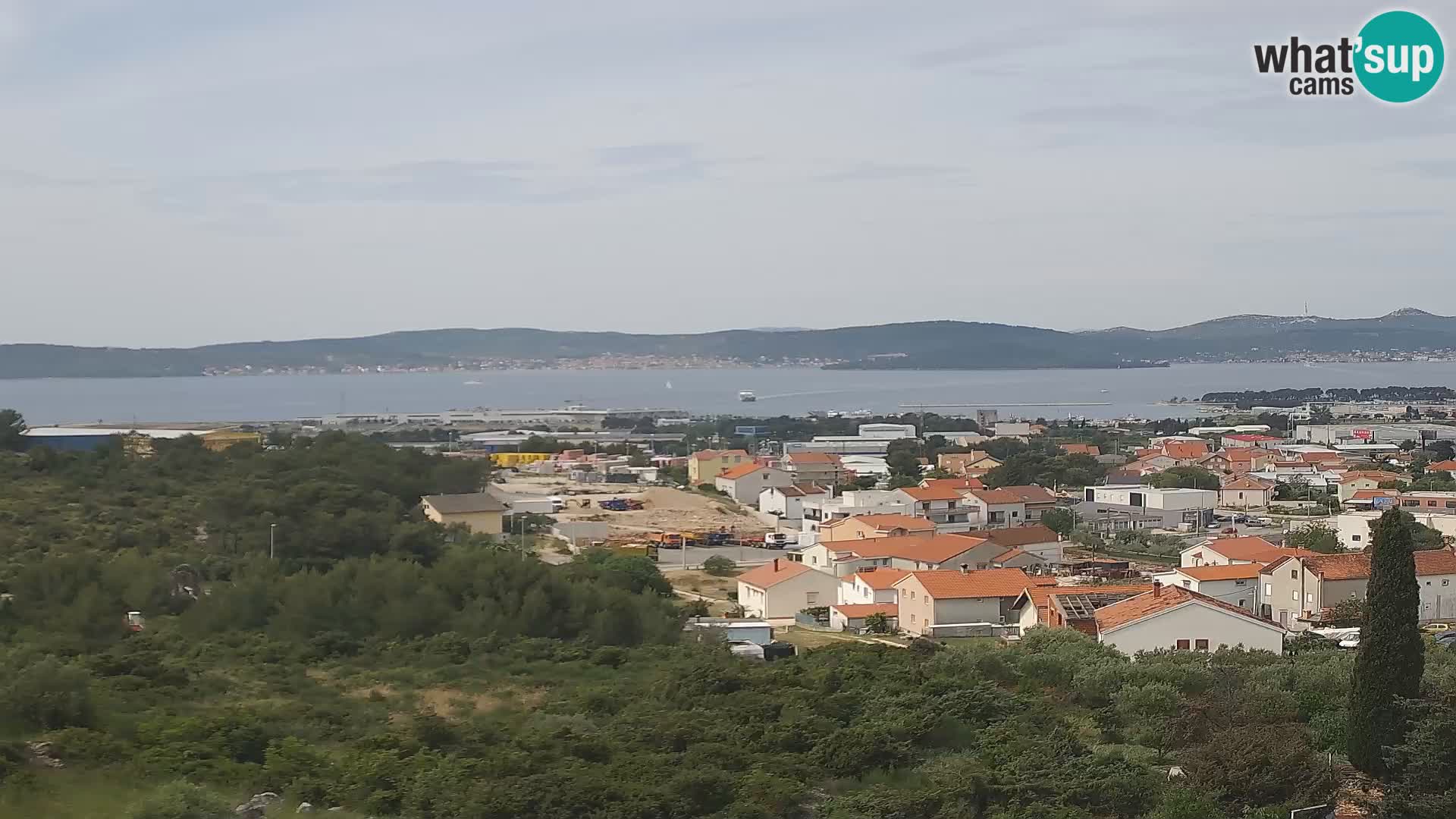 Zadar Port Gazenica Webcam Panorama, Zadar, Kroatien