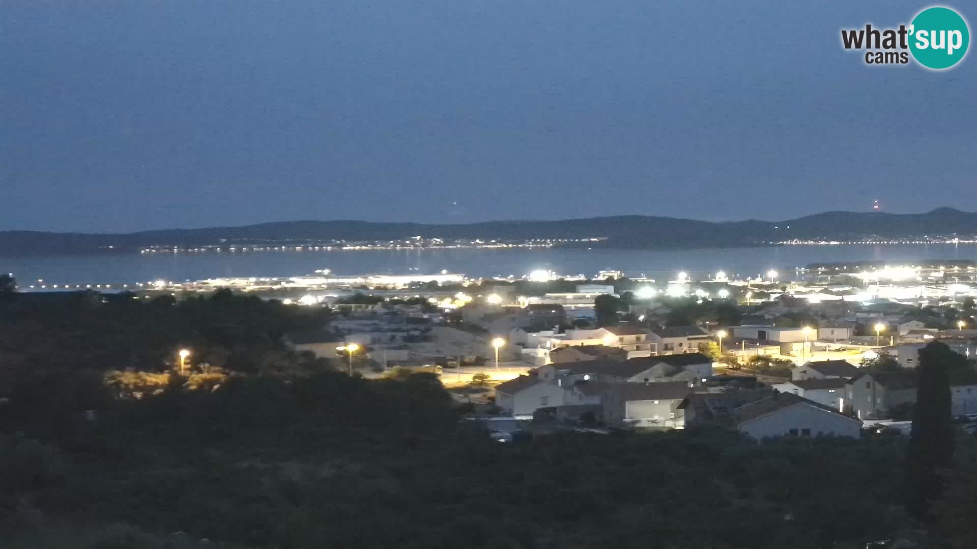 Zadar Pristanišče Gazenica s panoramsko spletno kamero, Zadar, Hrvaška