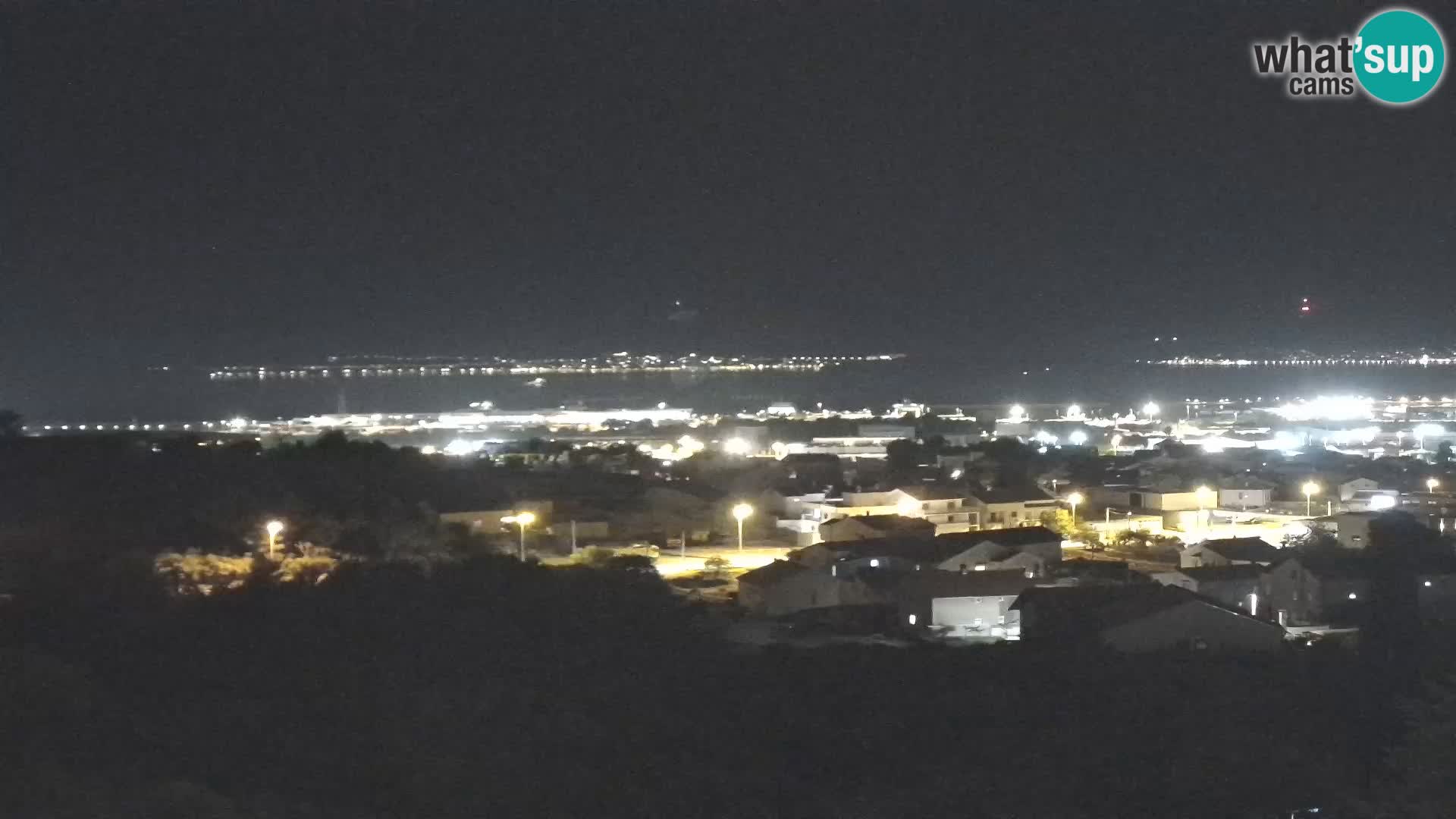 Panorama de la Webcam del Puerto Gazenica de Zadar, Zadar, Croacia