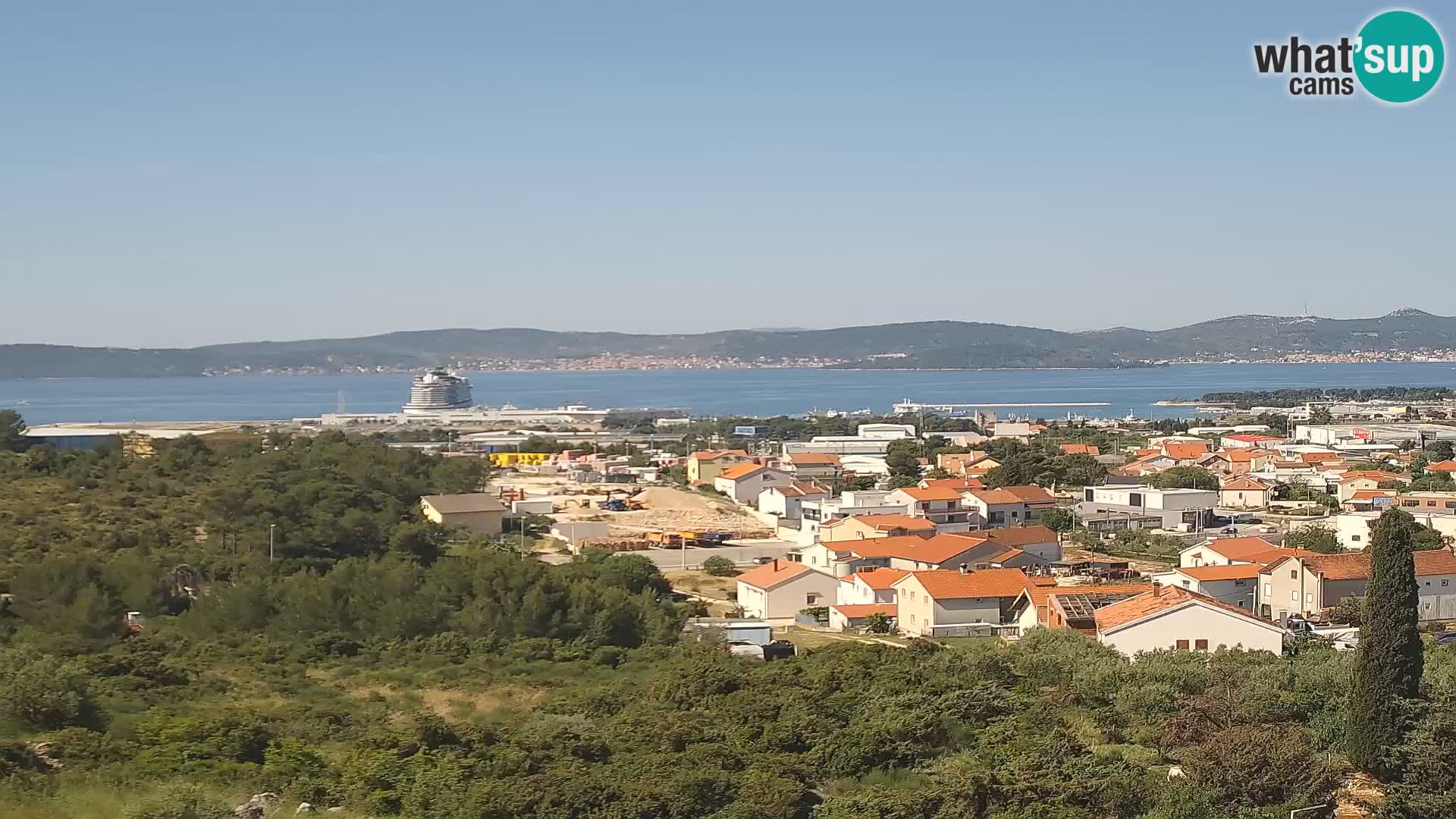 Zadar Porto di Gazenica Webcam Panorama, Zara, Croazia