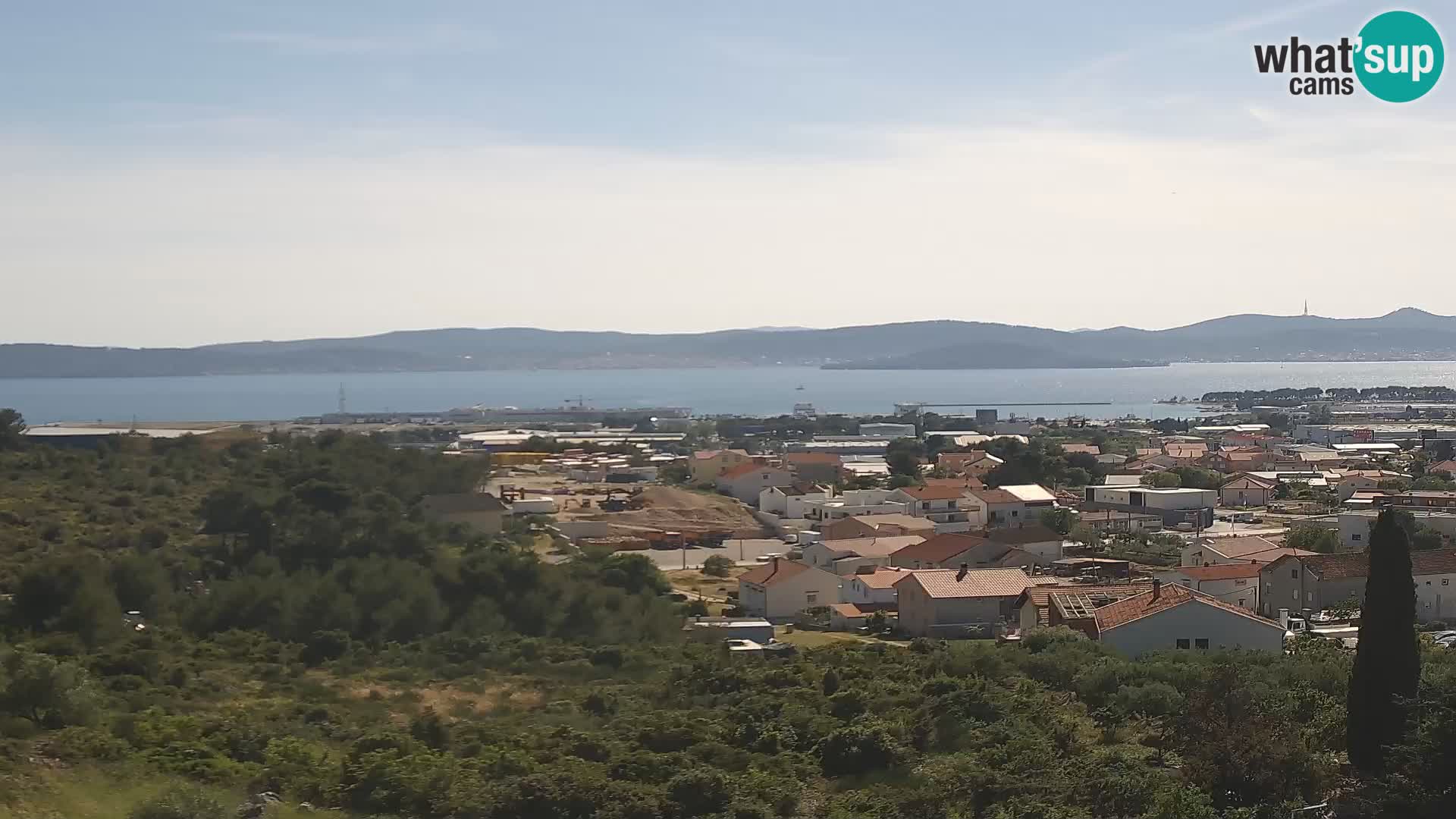 Zadar Port Gazenica Webcam Panorama, Zadar, Kroatien