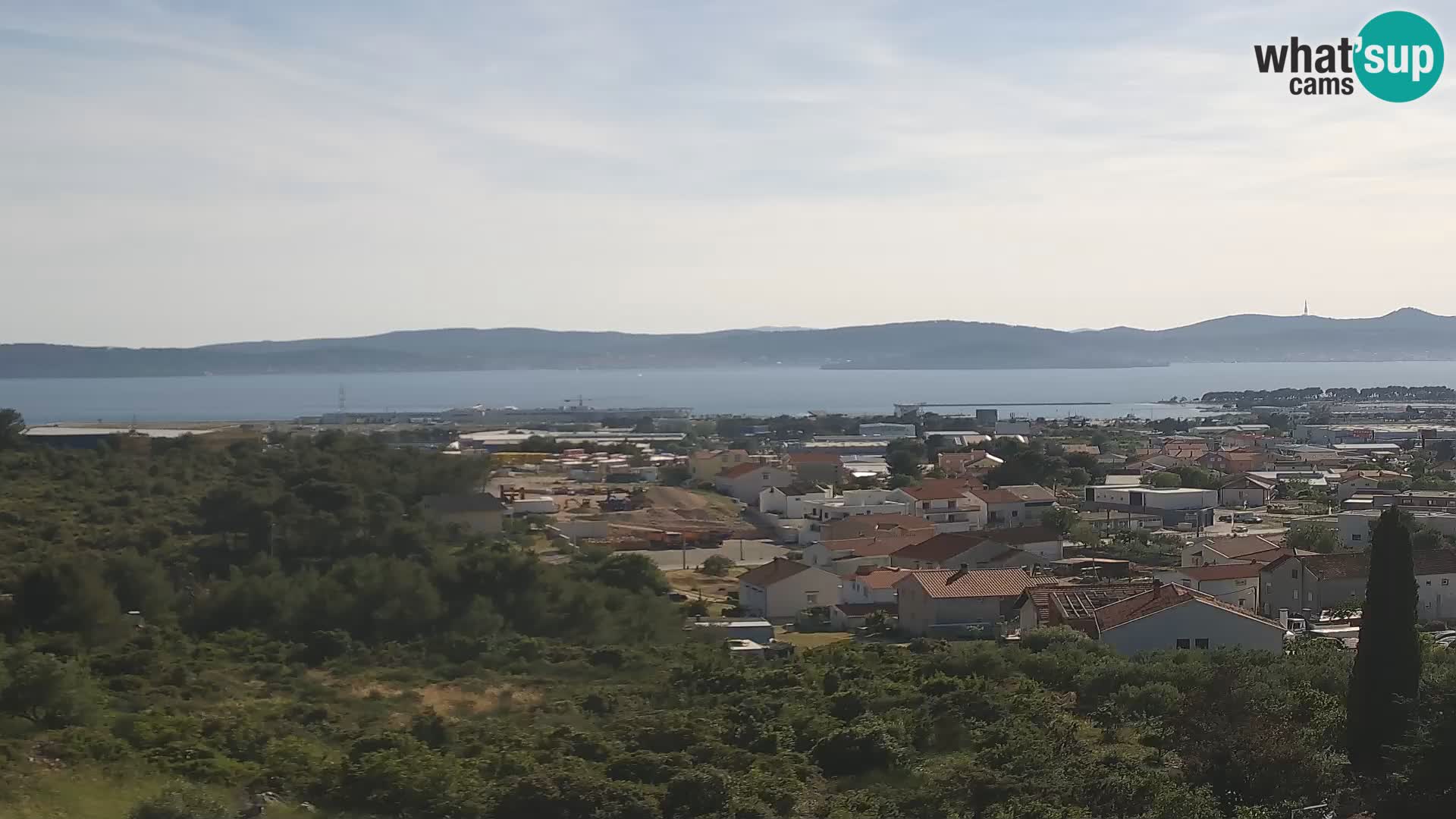 Zadar Port Gazenica Webcam Panorama, Zadar, Kroatien