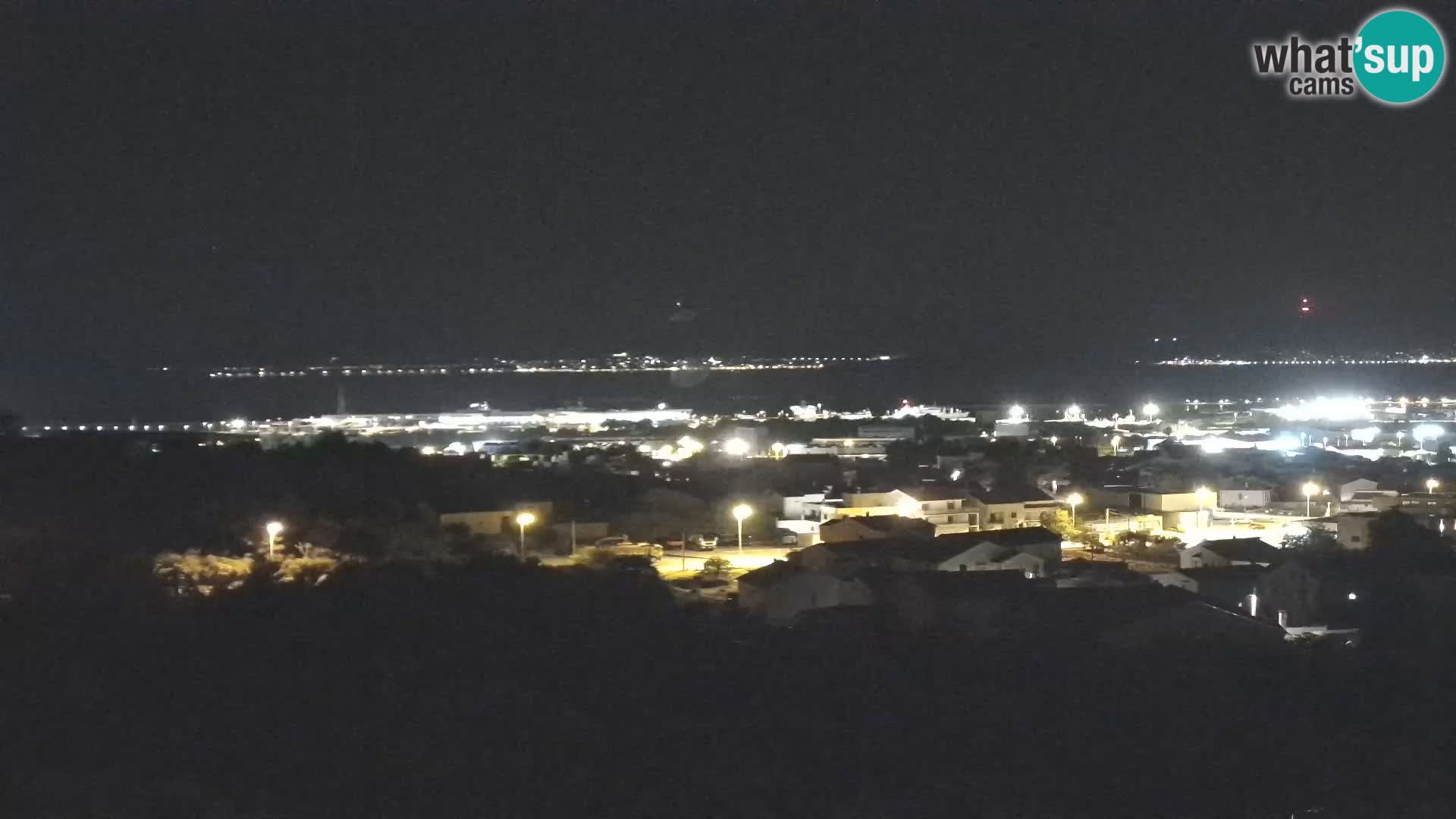 Panorama de la Webcam del Puerto Gazenica de Zadar, Zadar, Croacia
