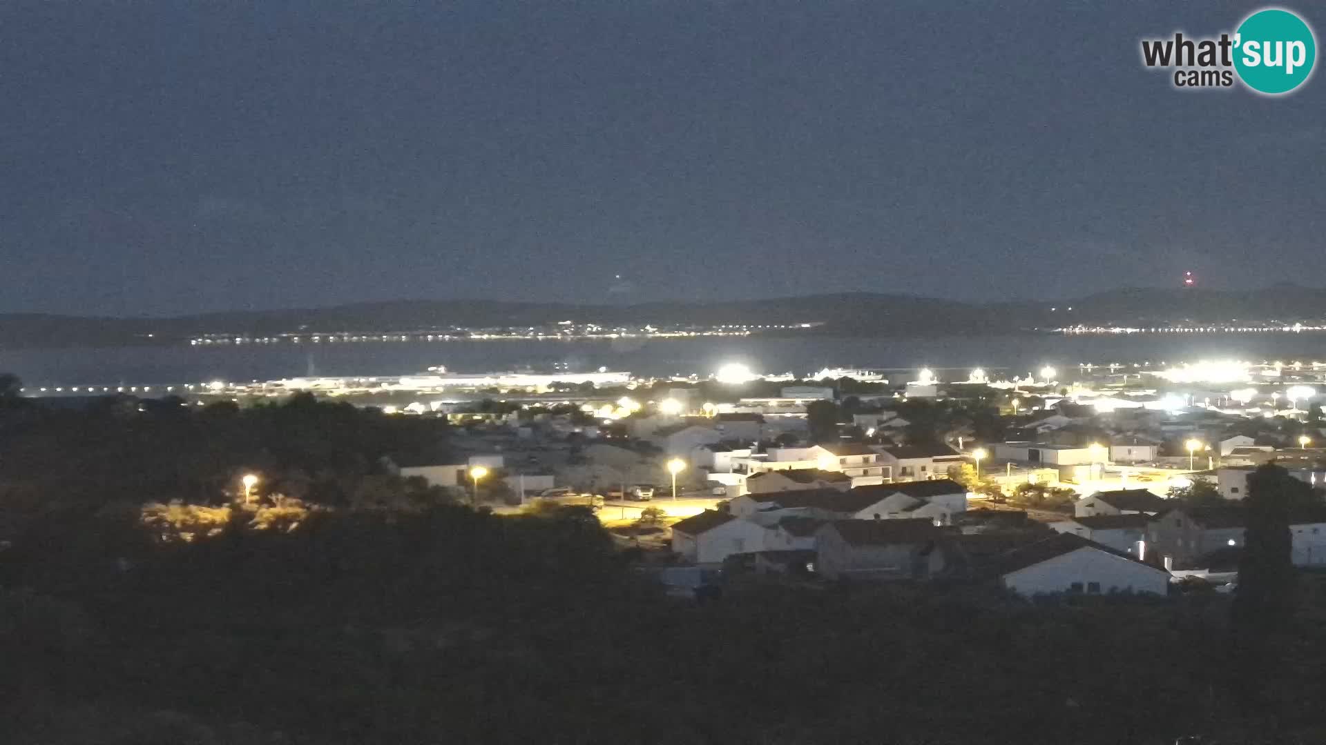 Zadar Port Gazenica Webcam Panorama, Zadar, Kroatien