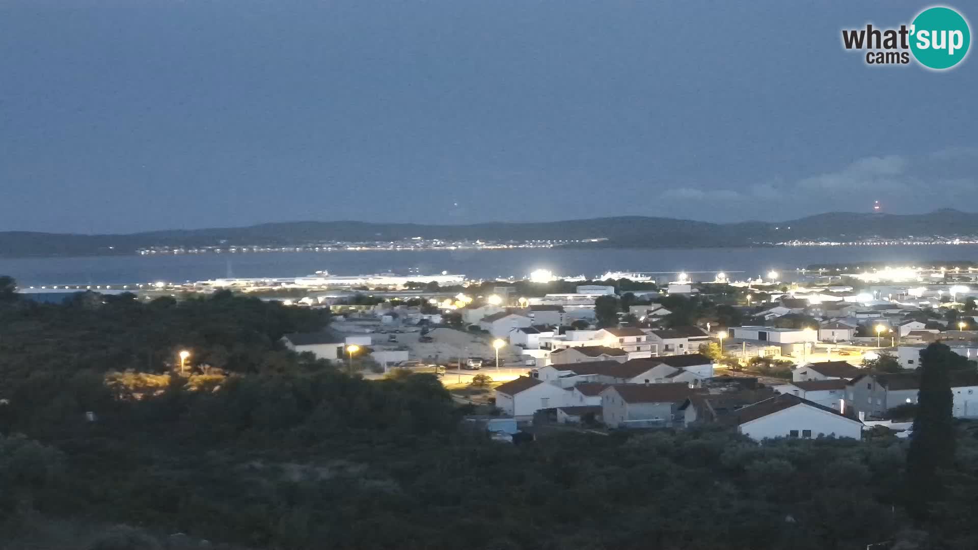 Zadar Porto di Gazenica Webcam Panorama, Zara, Croazia