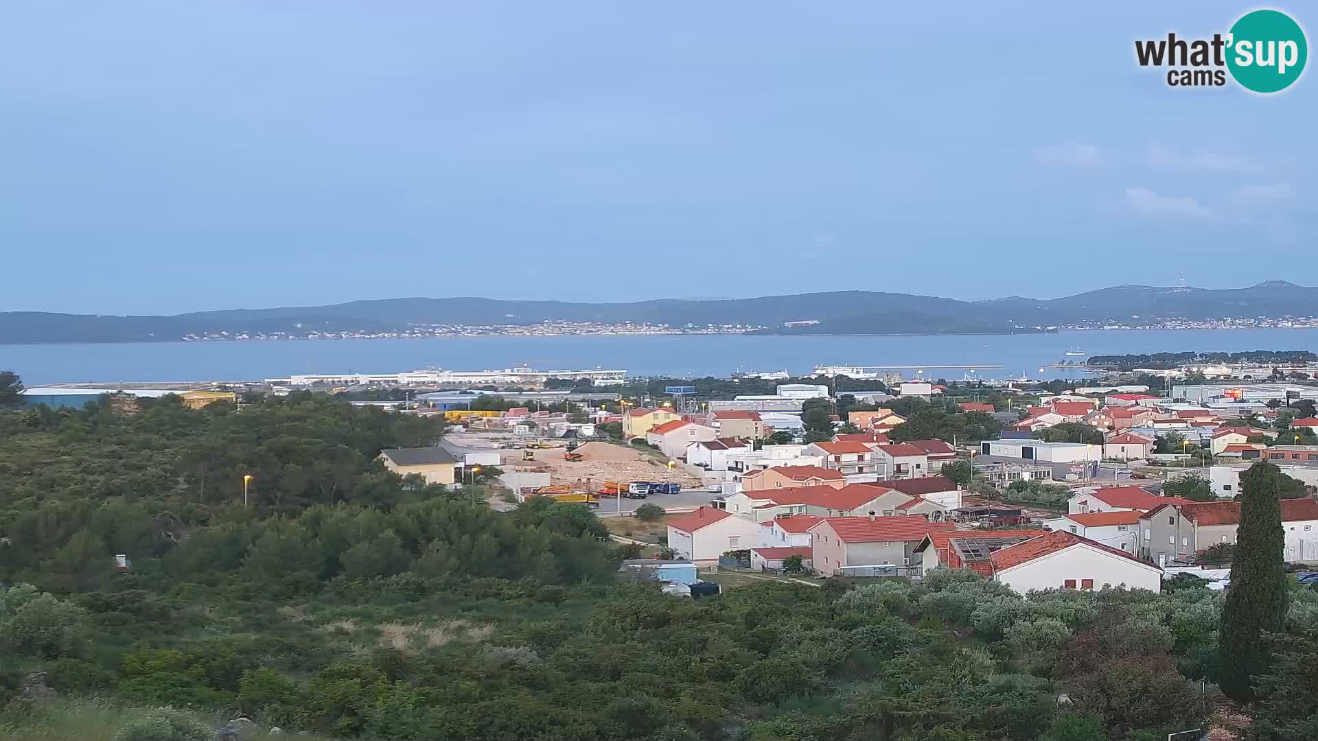 Zadar Port Gazenica Webcam Panorama, Zadar, Kroatien