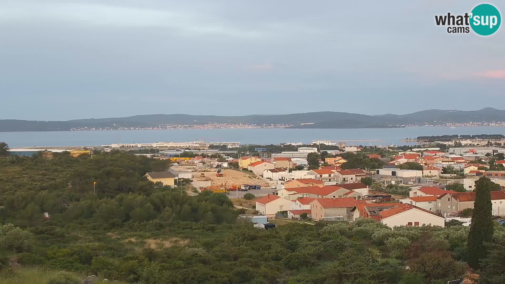 Zadar Port Gazenica Webcam Panorama, Zadar, Kroatien