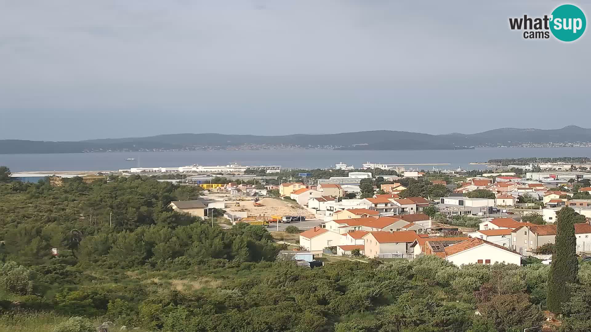 Zadar Port Gazenica Webcam Panorama, Zadar, Croatia