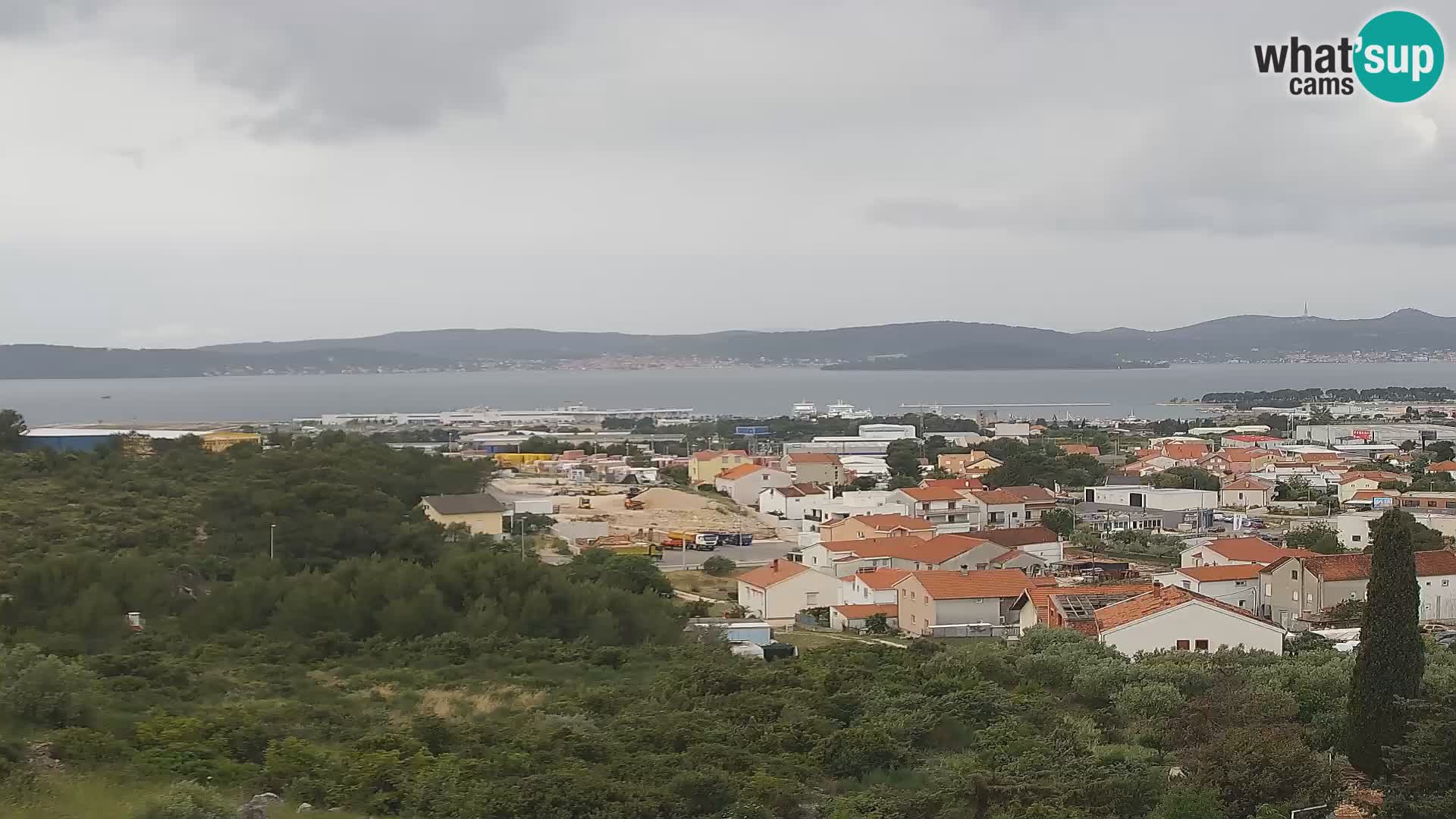 Zadar Port Gazenica Webcam Panorama, Zadar, Kroatien
