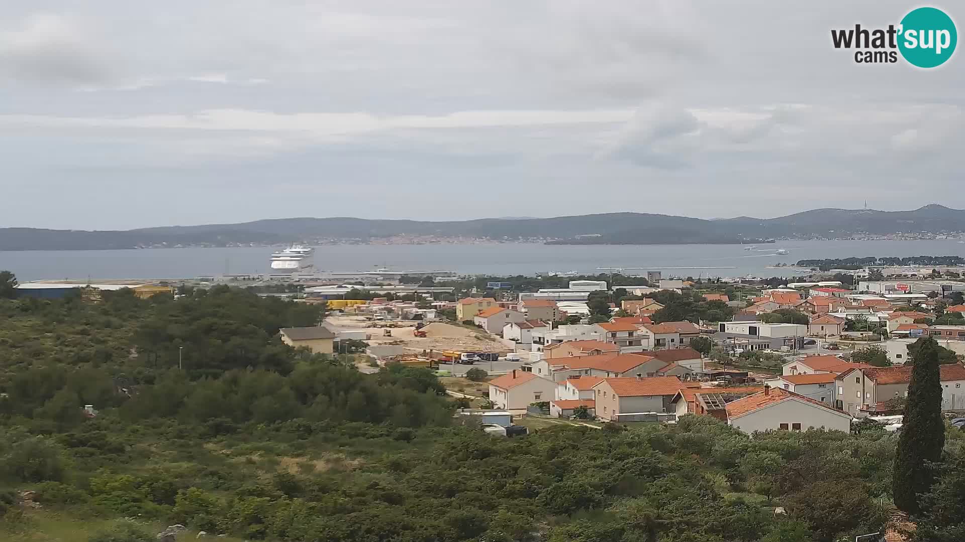 Zadar Porto di Gazenica Webcam Panorama, Zara, Croazia
