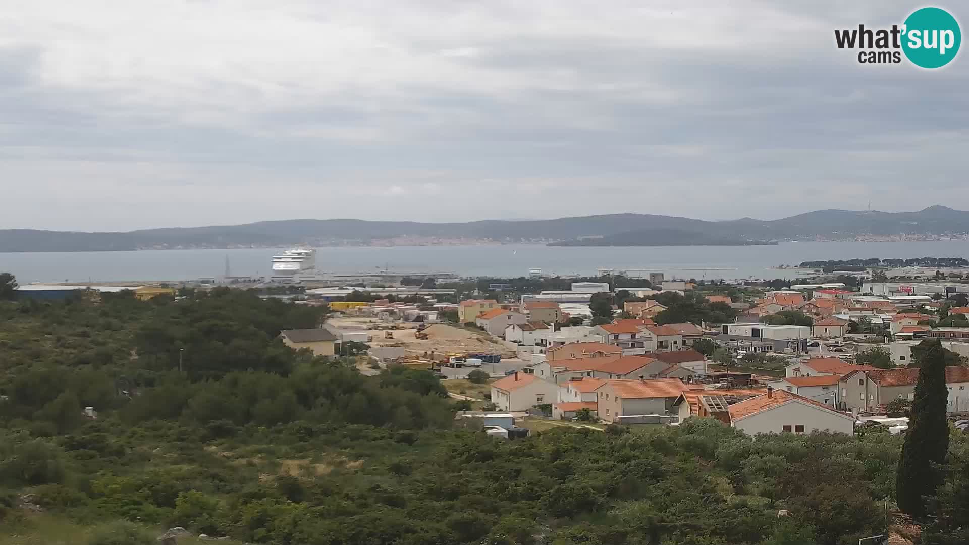 Panoramska web kamera Luke Gaženica u Zadru, Hrvatska