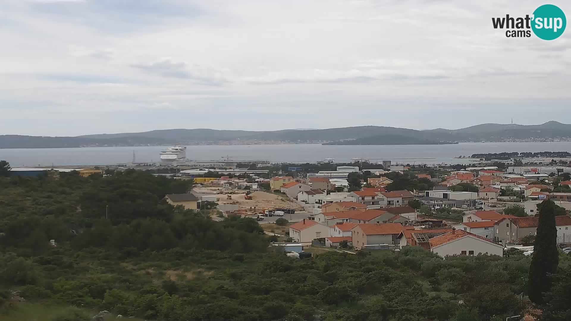 Panoramska web kamera Luke Gaženica u Zadru, Hrvatska