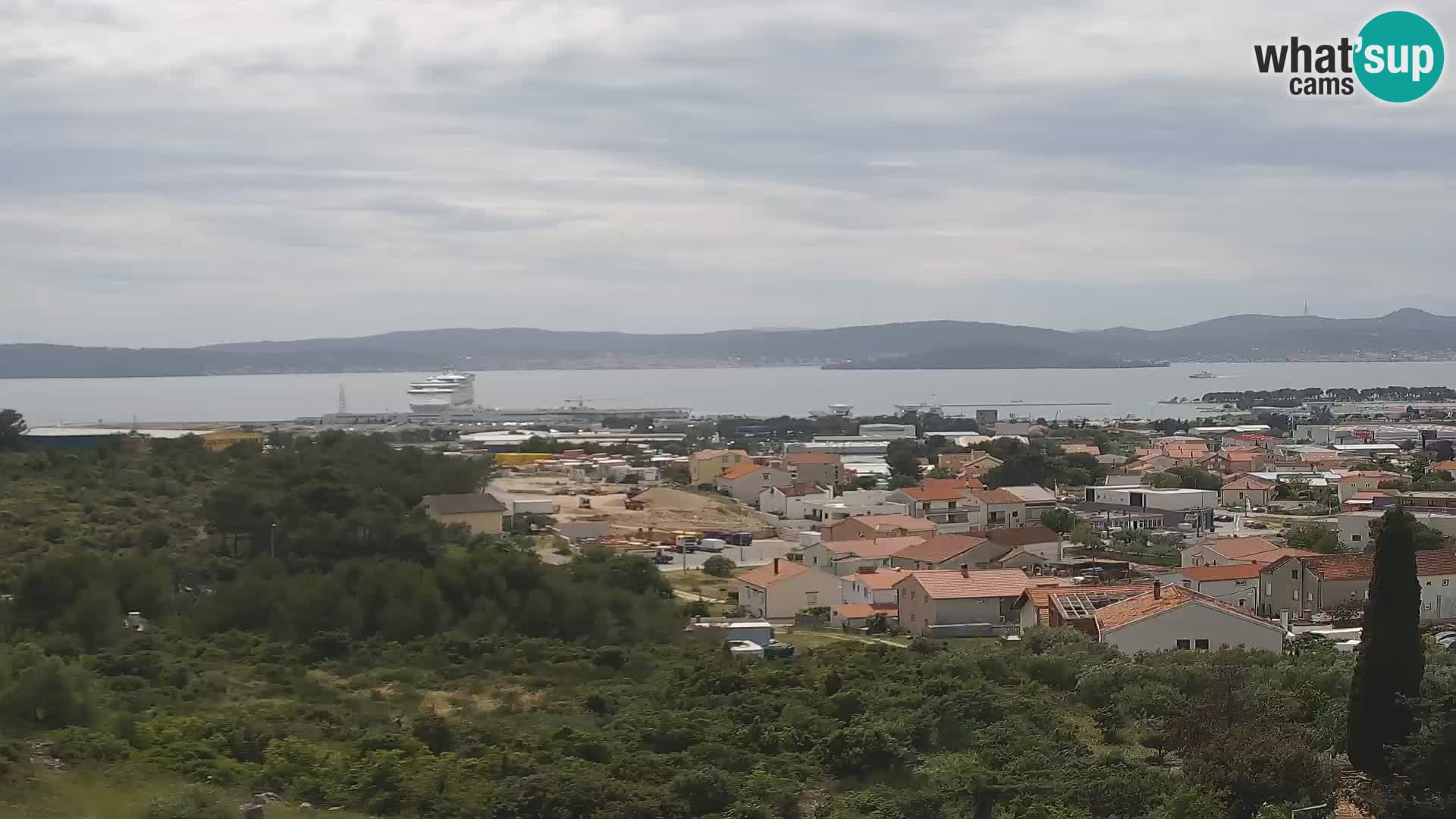 Zadar Port Gazenica Webcam Panorama, Zadar, Croatia