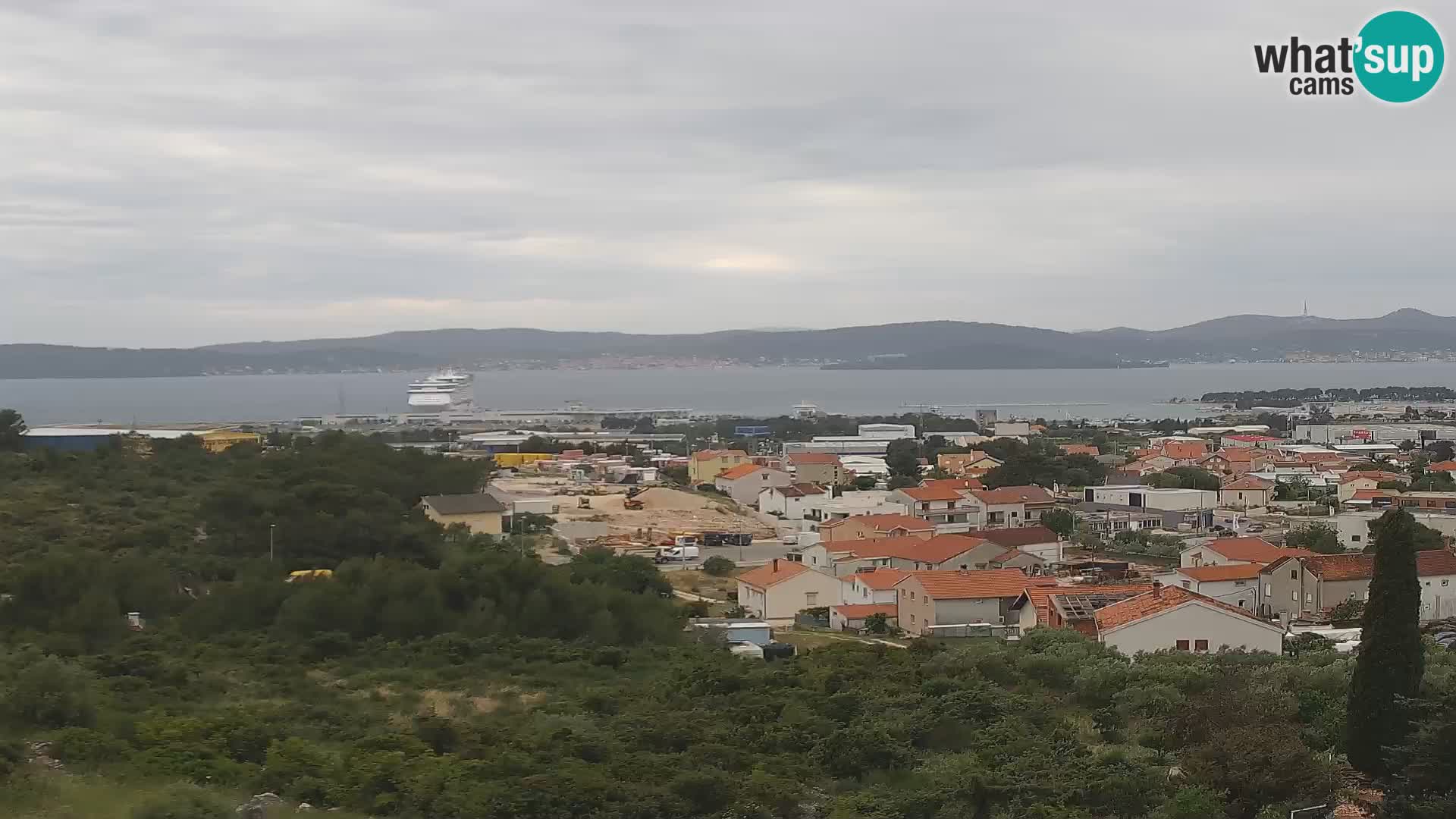 Zadar Porto di Gazenica Webcam Panorama, Zara, Croazia