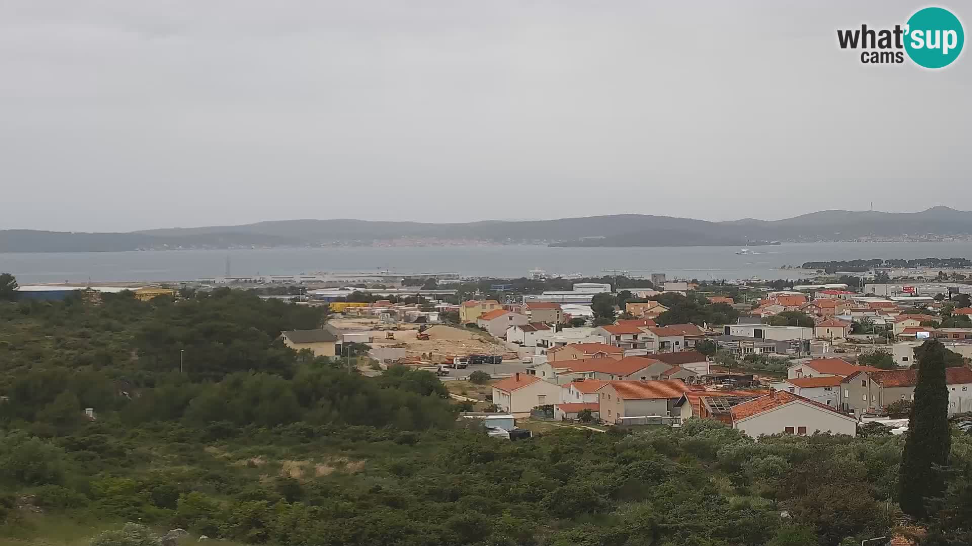 Zadar Pristanišče Gazenica s panoramsko spletno kamero, Zadar, Hrvaška