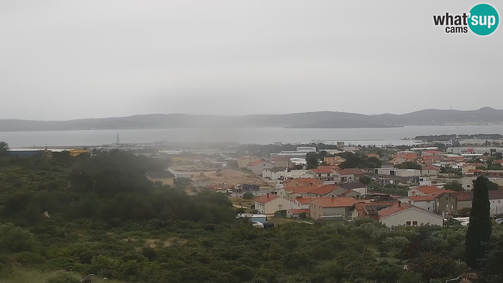 Zadar Port Gazenica Webcam Panorama, Zadar, Croatie