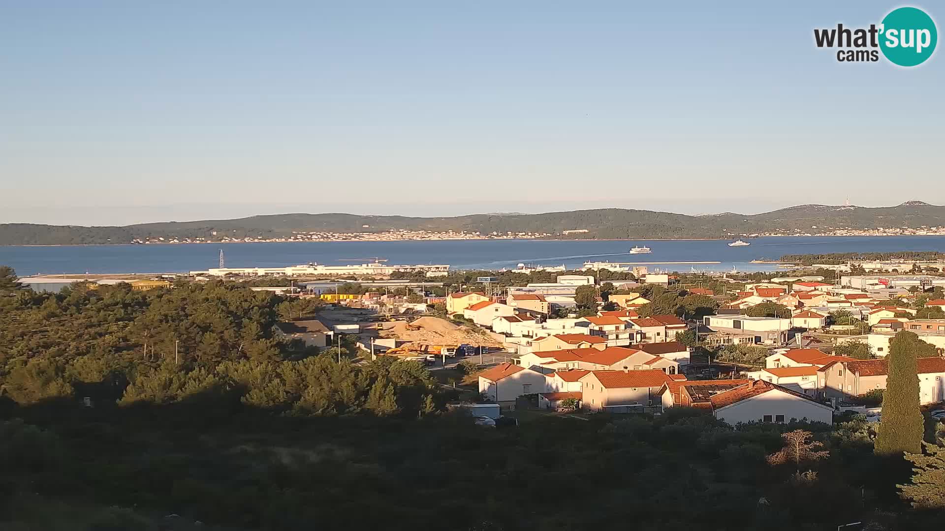 Zadar Port Gazenica Webcam Panorama, Zadar, Croatia