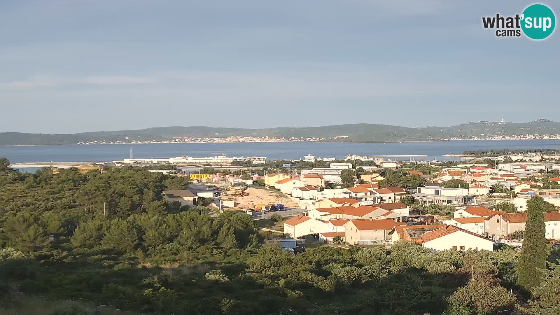 Zadar Port Gazenica Webcam Panorama, Zadar, Croatia