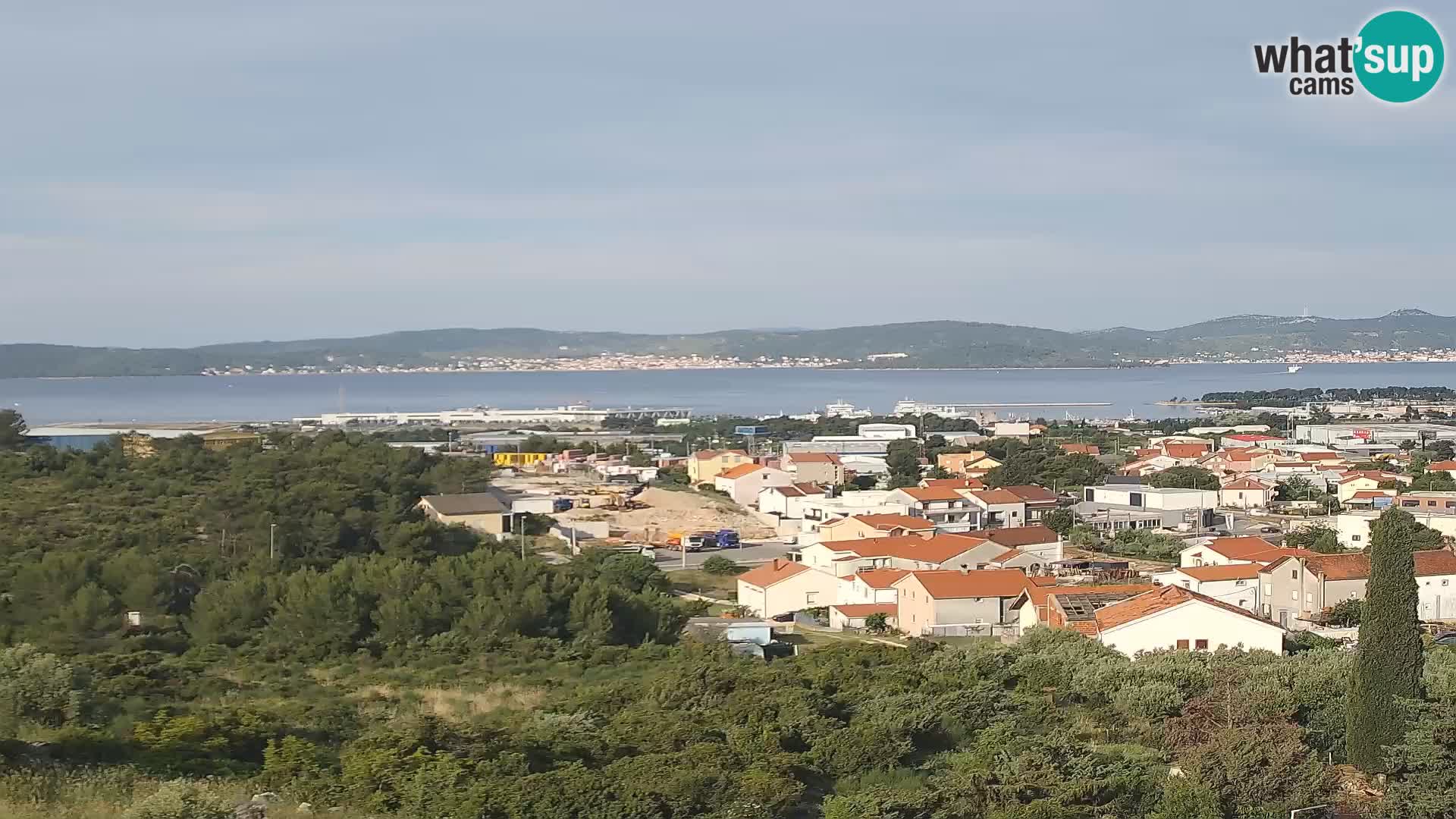 Zadar Port Gazenica Webcam Panorama, Zadar, Croatia