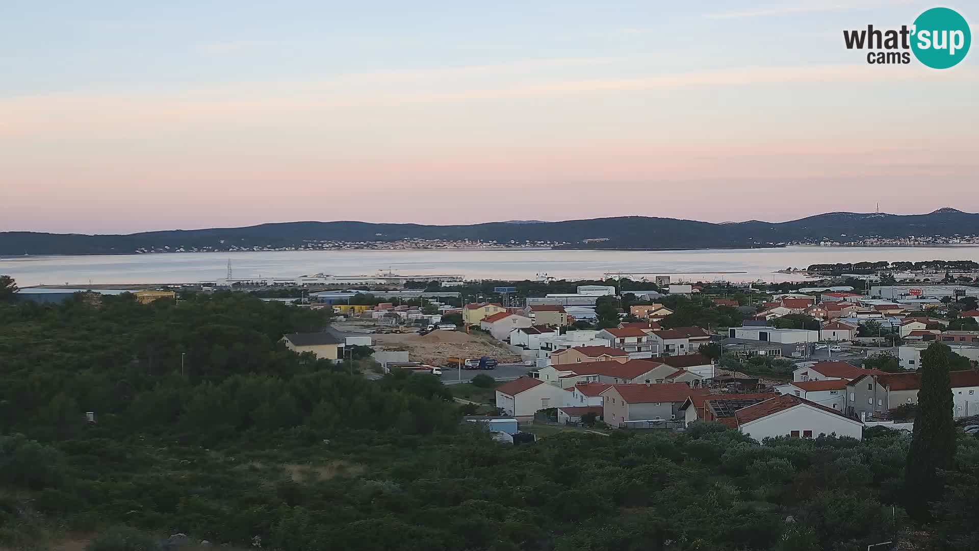 Zadar Port Gazenica Webcam Panorama, Zadar, Croatie