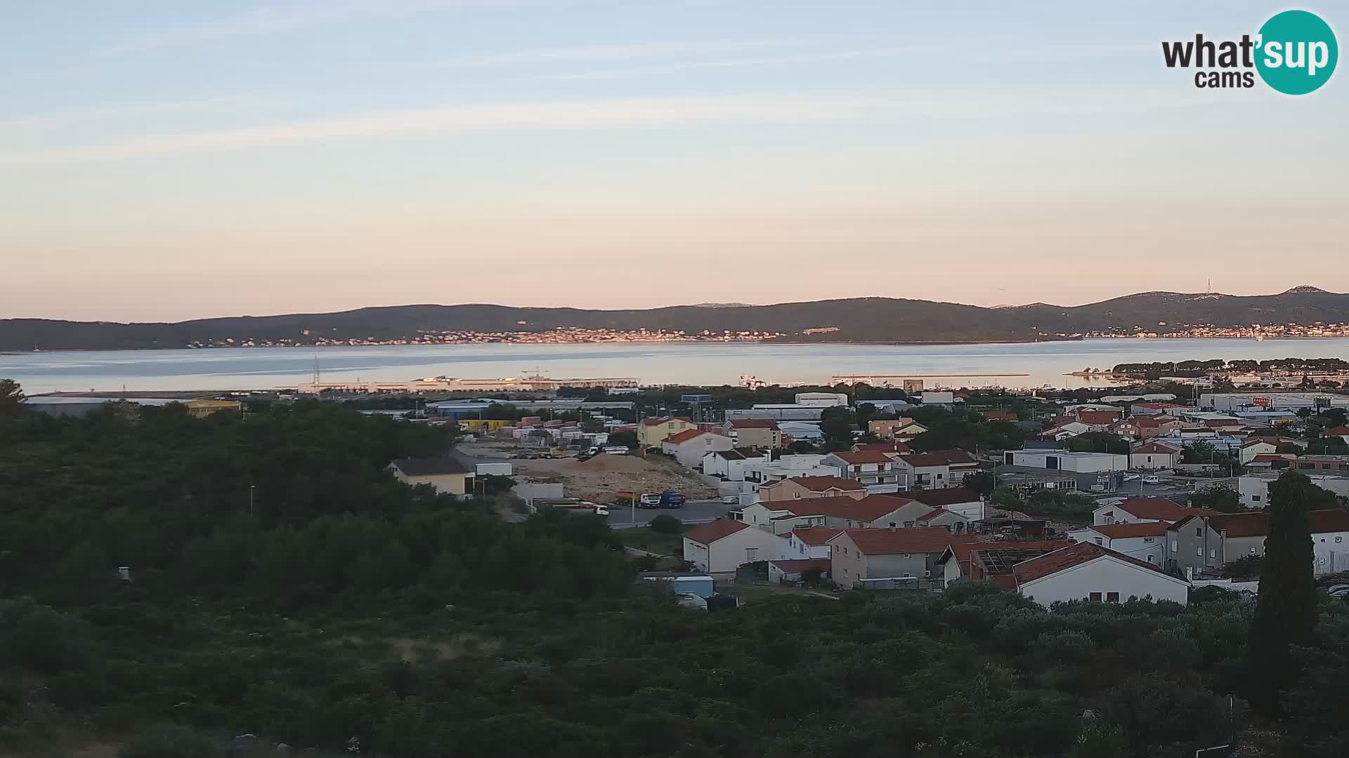 Zadar Port Gazenica Webcam Panorama, Zadar, Croatie