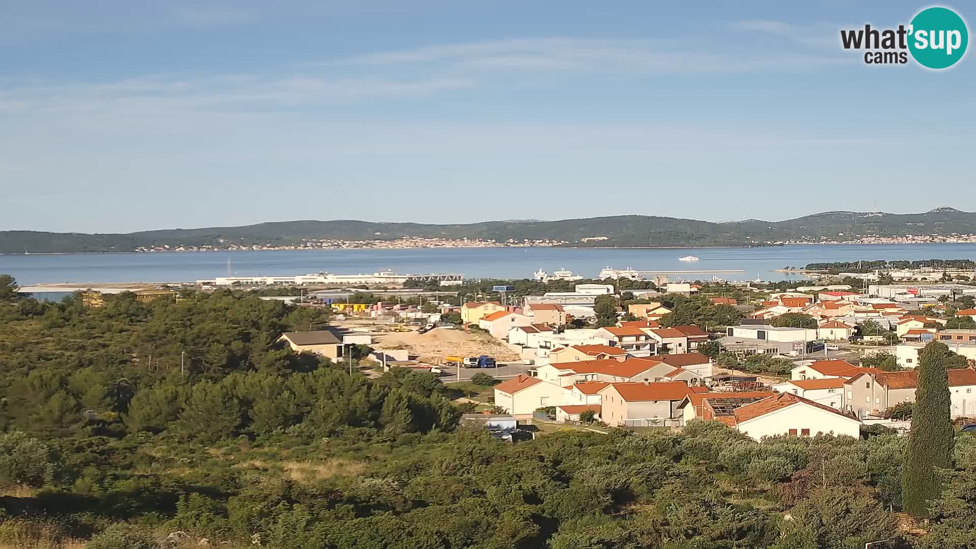 Zadar Port Gazenica Webcam Panorama, Zadar, Croatia
