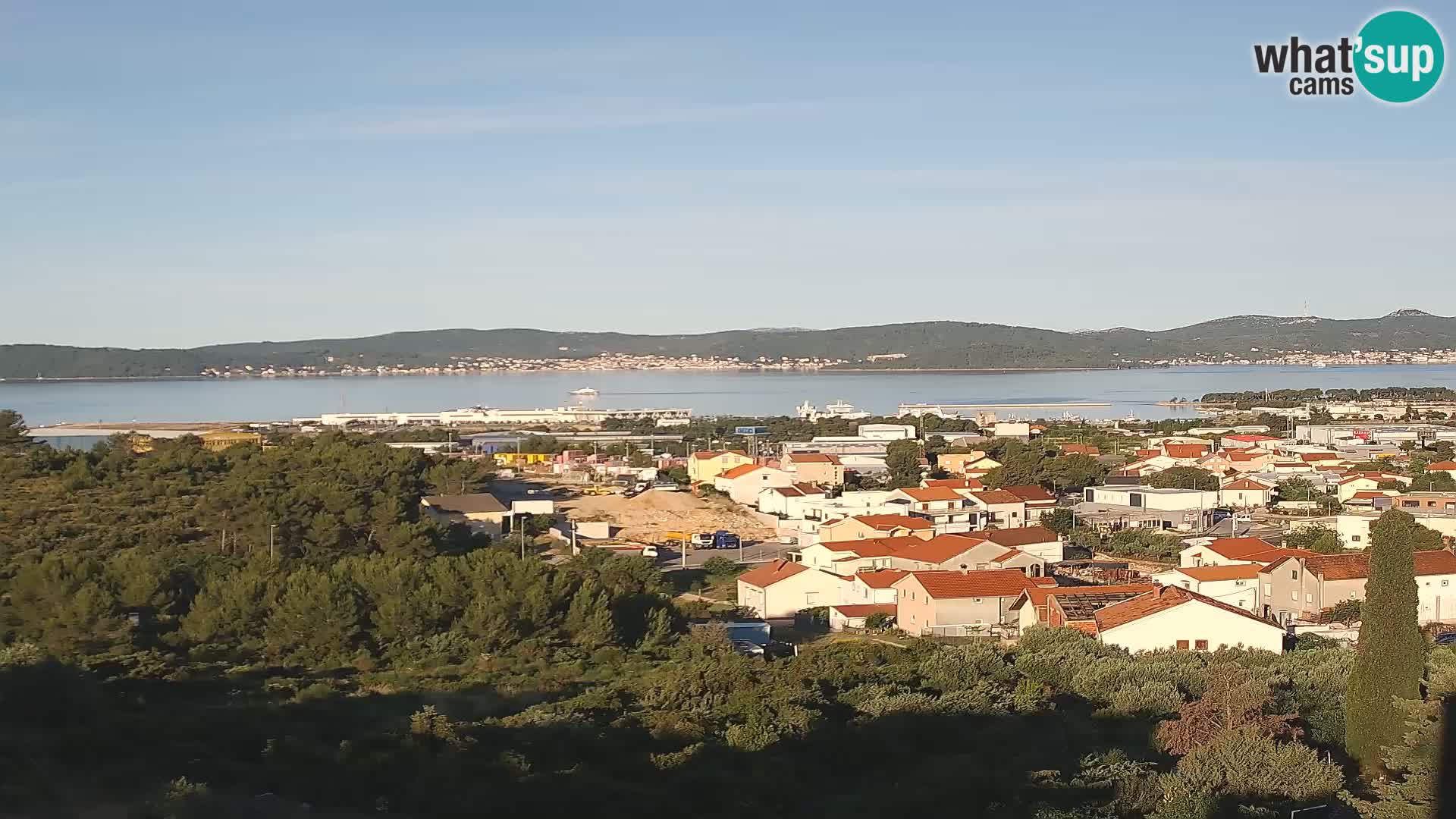 Zadar Port Gazenica Webcam Panorama, Zadar, Kroatien