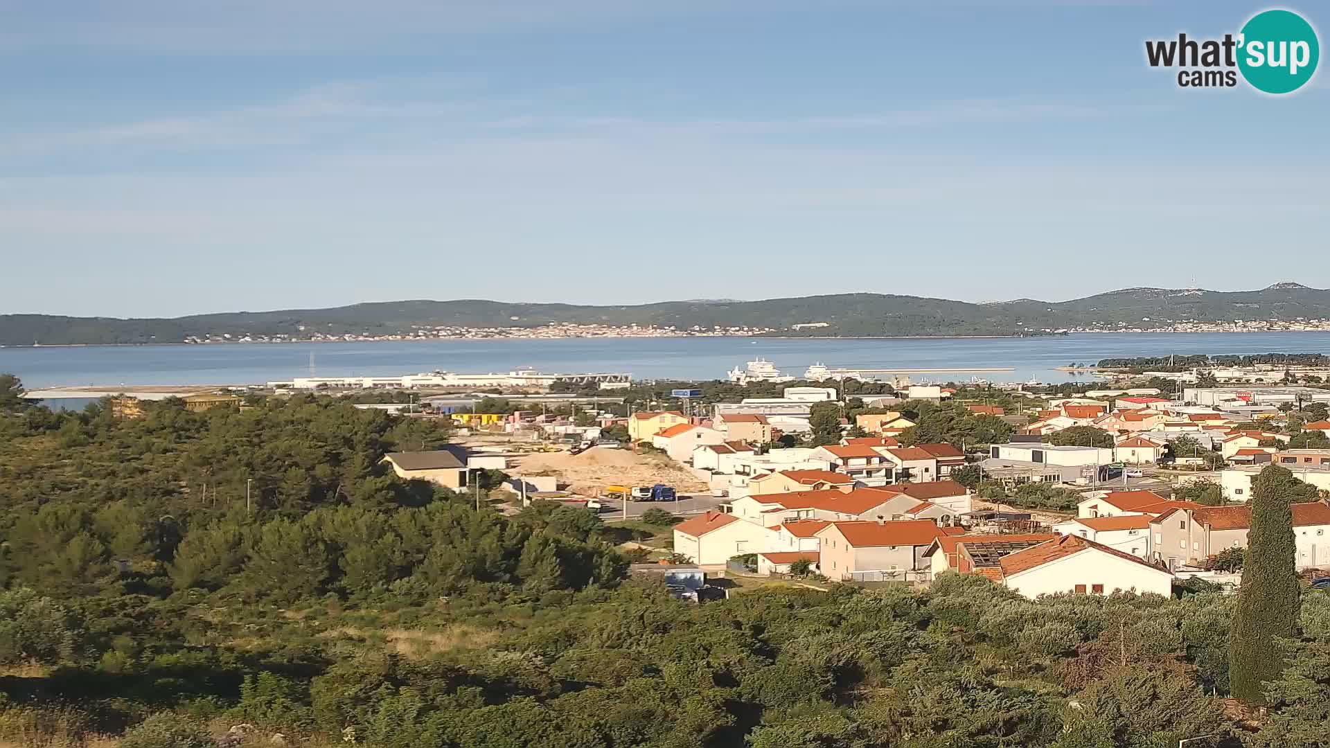 Zadar Port Gazenica Webcam Panorama, Zadar, Croatia