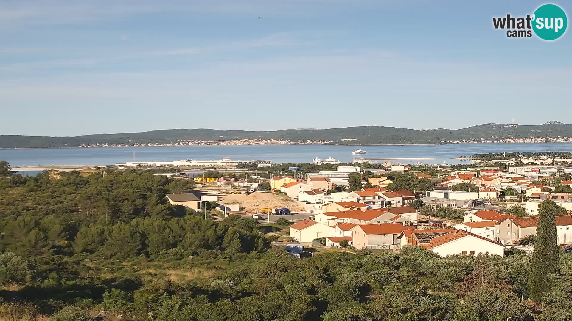 Zadar Port Gazenica Webcam Panorama, Zadar, Croatie
