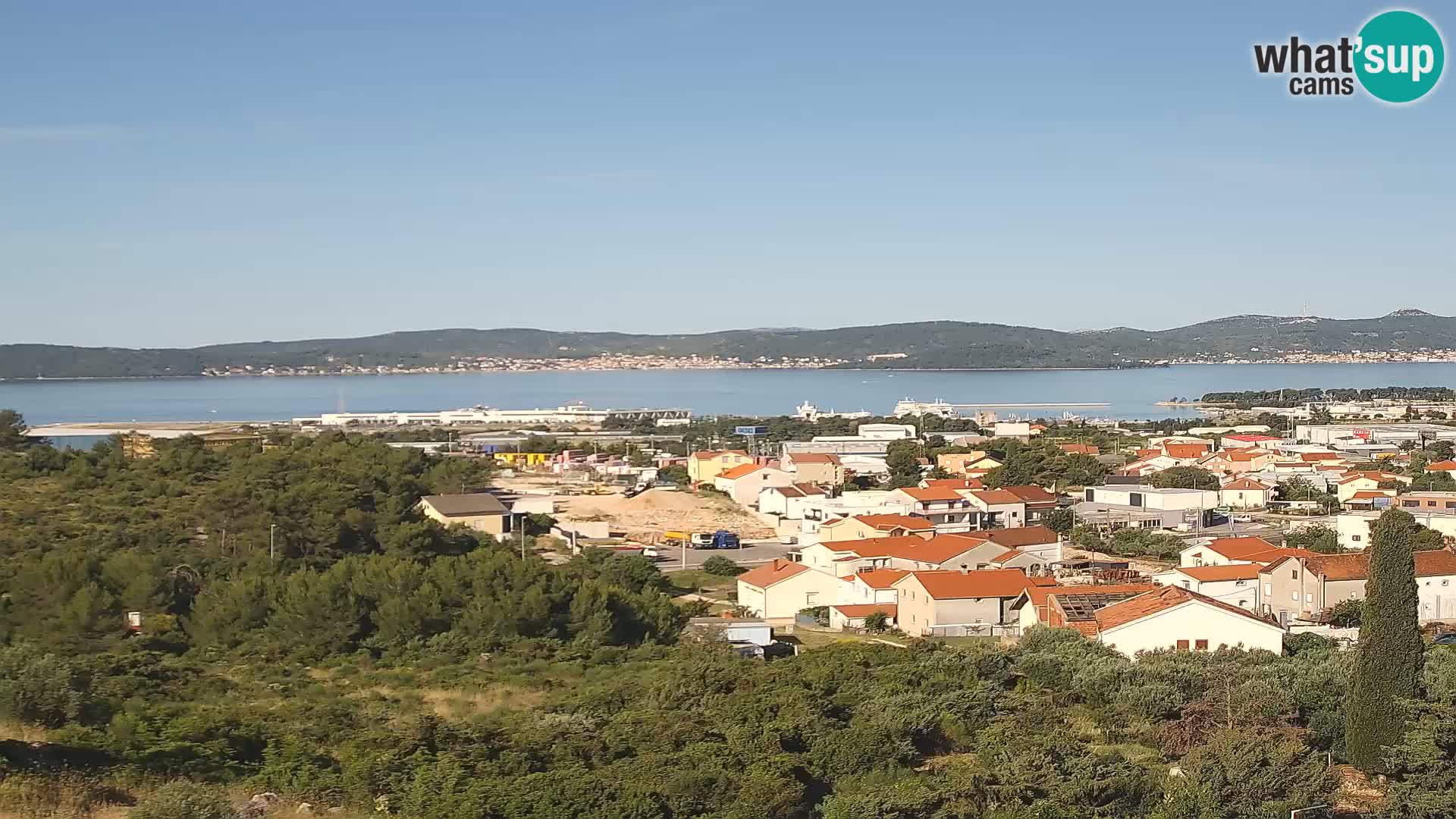 Zadar Port Gazenica Webcam Panorama, Zadar, Croatia