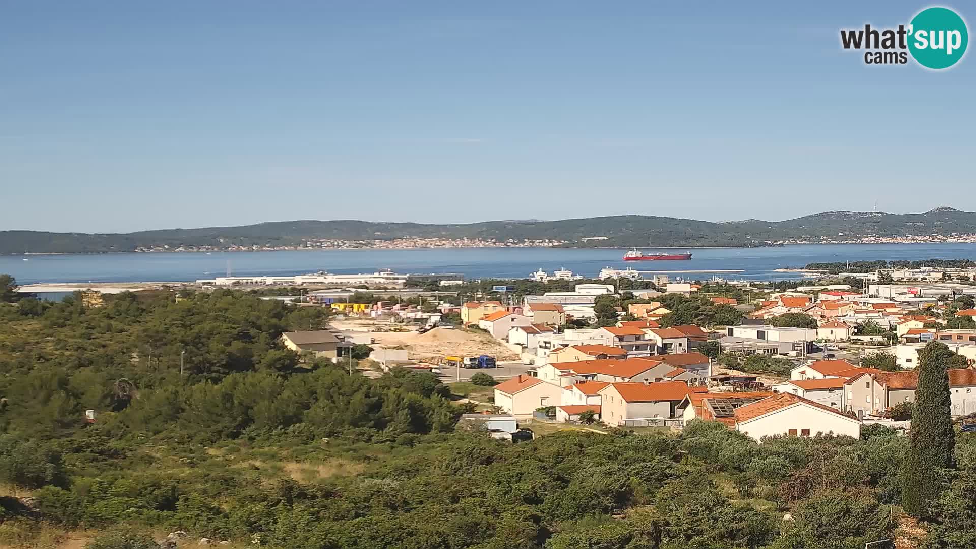 Zadar Port Gazenica Webcam Panorama, Zadar, Croatie