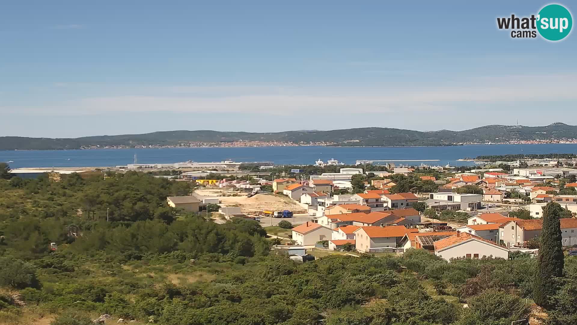 Zadar Port Gazenica Webcam Panorama, Zadar, Croatia
