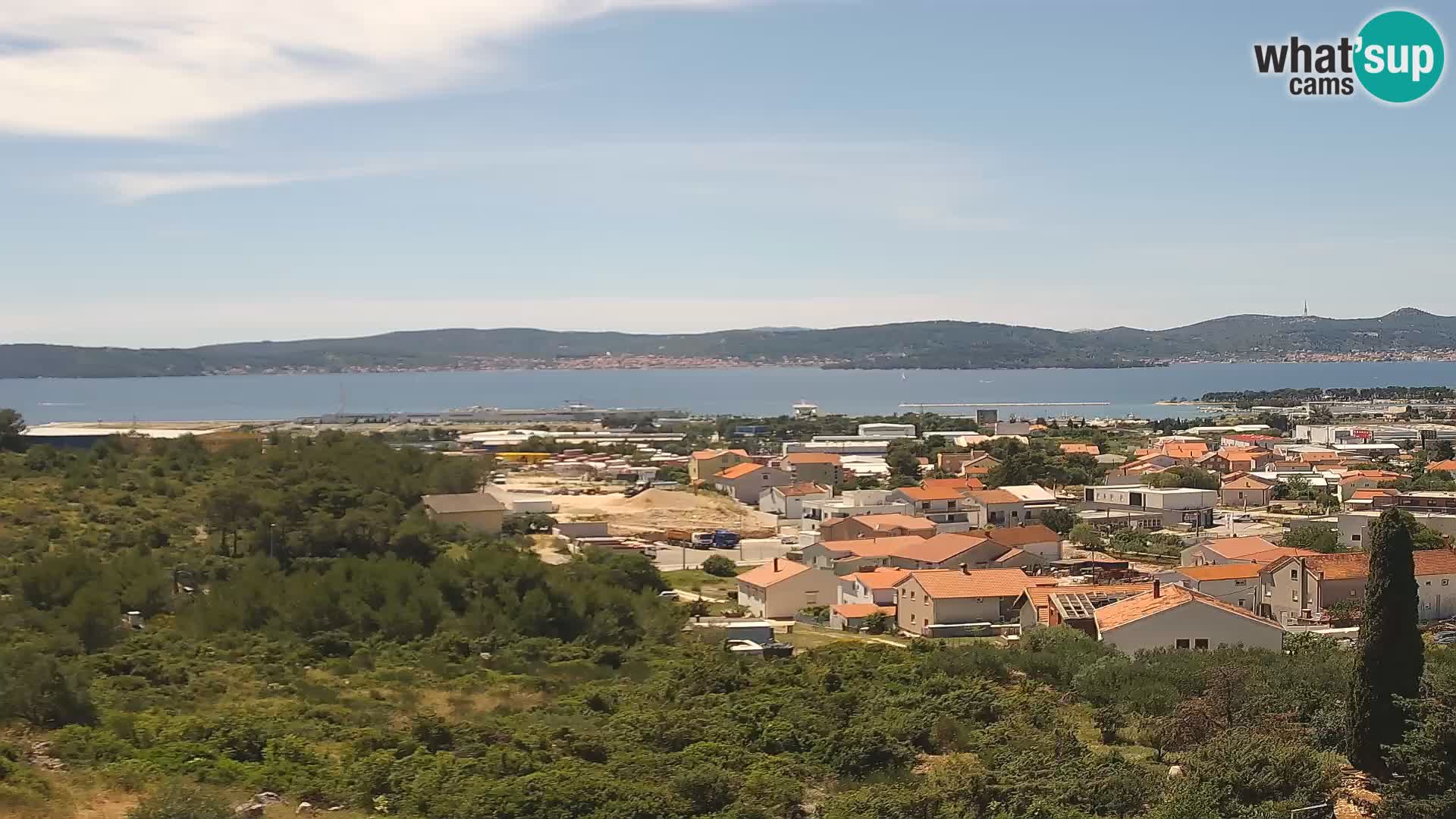 Zadar Port Gazenica Webcam Panorama, Zadar, Kroatien