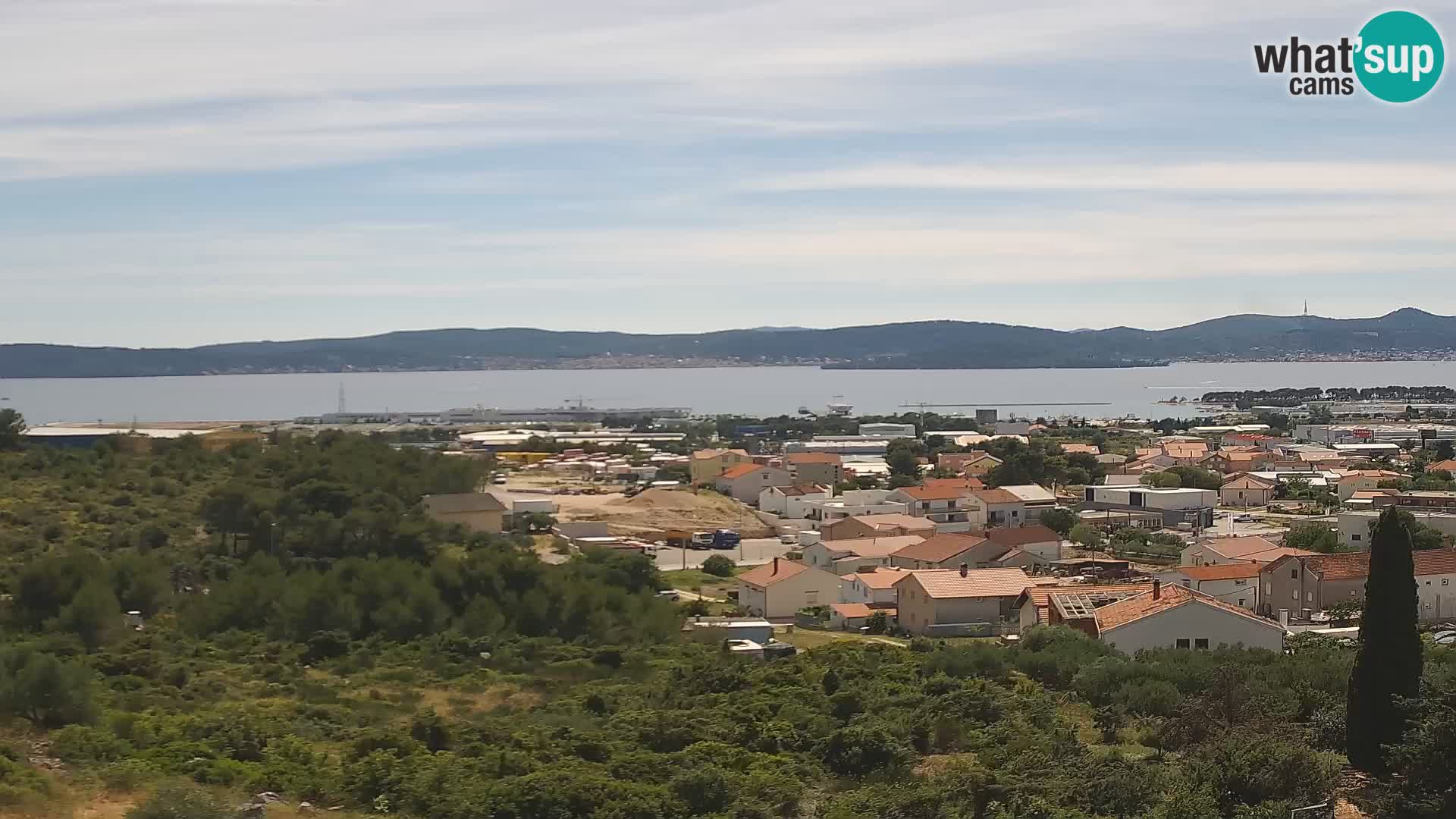 Zadar Port Gazenica Webcam Panorama, Zadar, Kroatien