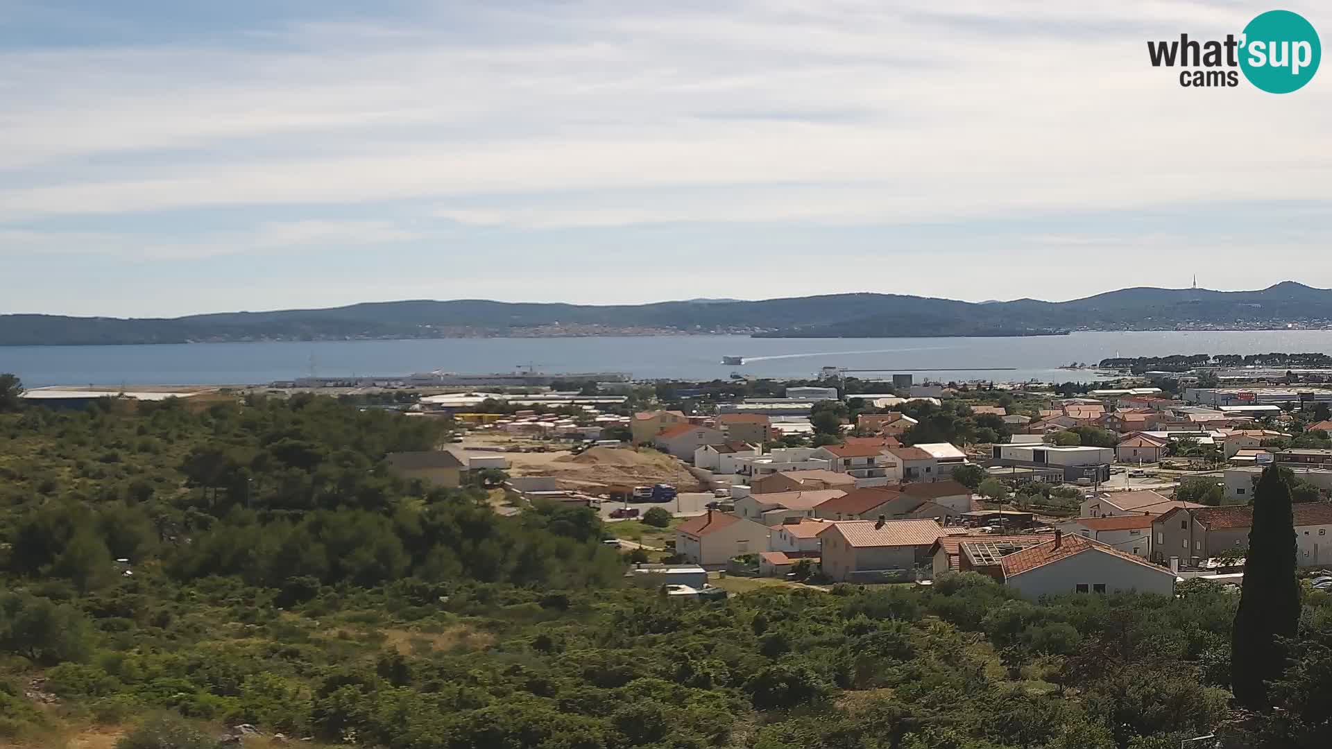 Panorama de la Webcam del Puerto Gazenica de Zadar, Zadar, Croacia