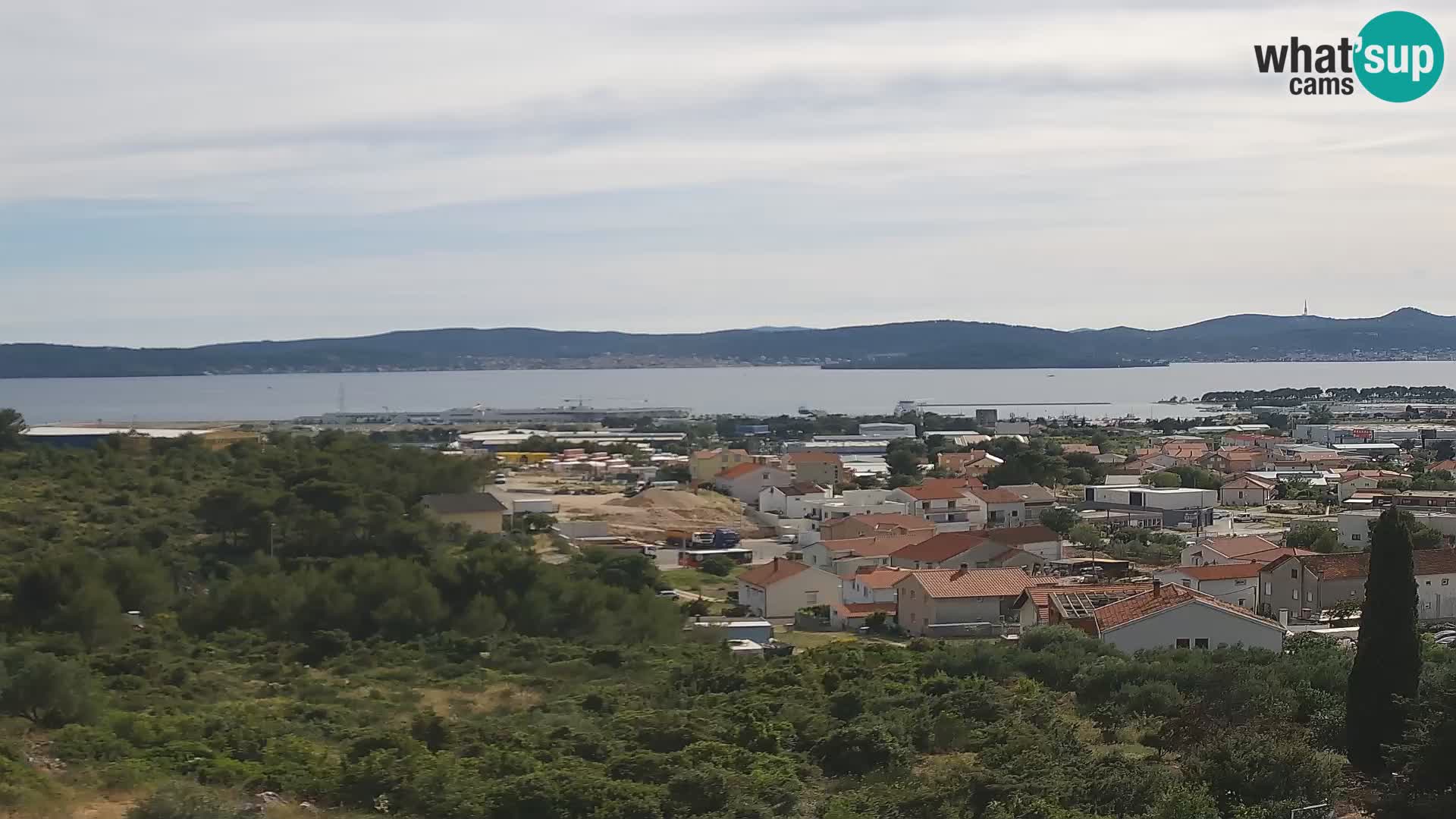 Zadar Pristanišče Gazenica s panoramsko spletno kamero, Zadar, Hrvaška
