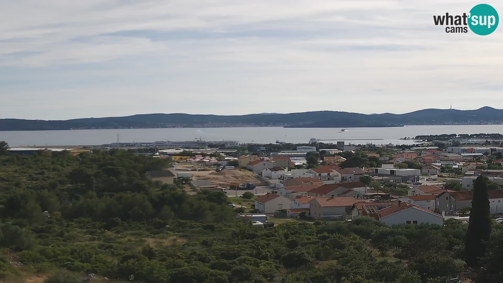 Panoramska web kamera Luke Gaženica u Zadru, Hrvatska