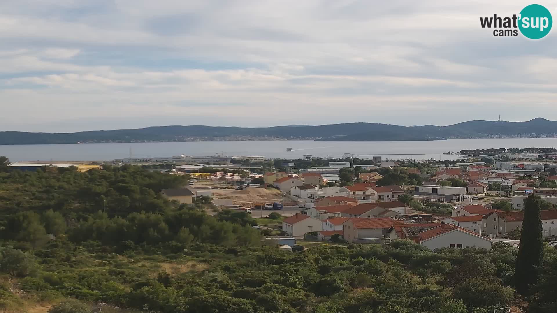 Zadar Port Gazenica Webcam Panorama, Zadar, Kroatien