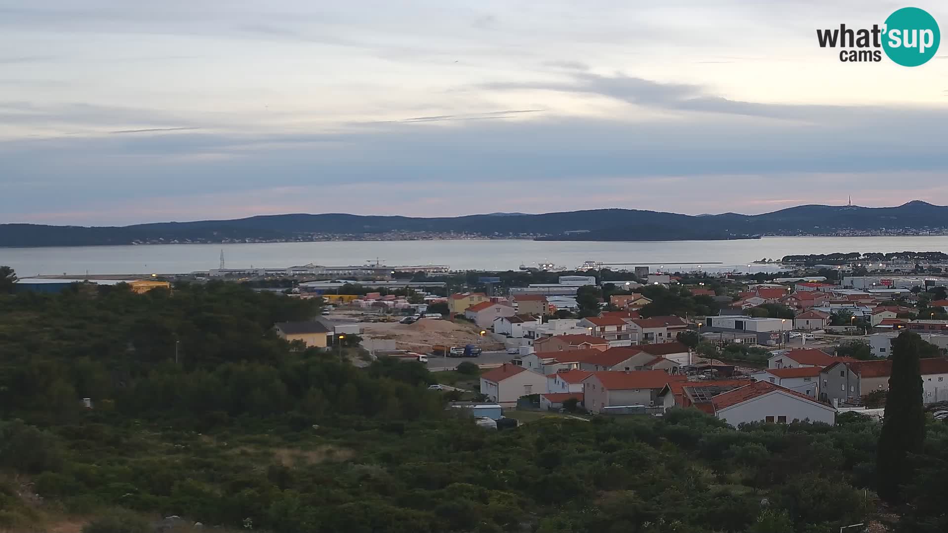 Zadar Port Gazenica Webcam Panorama, Zadar, Croatia