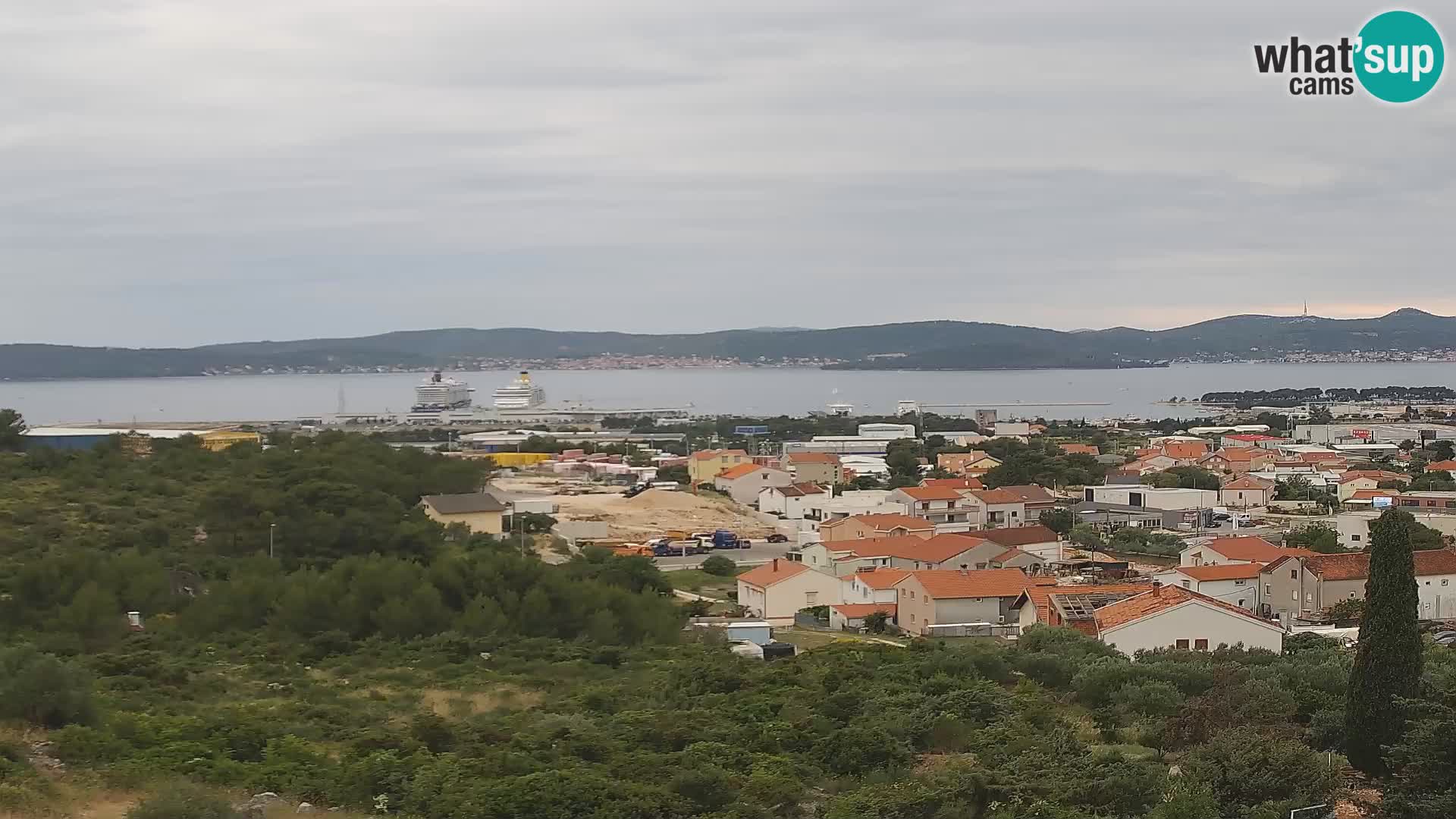 Zadar Port Gazenica Webcam Panorama, Zadar, Croatia