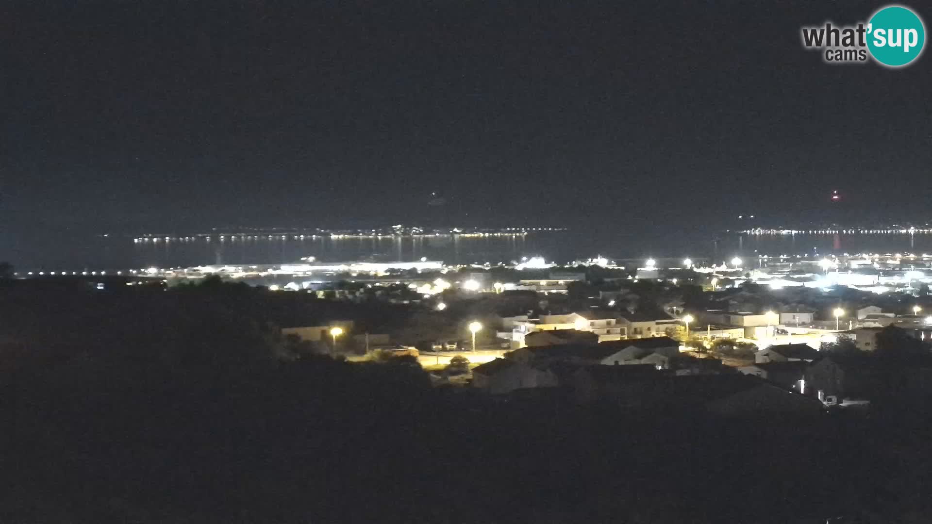 Panorama de la Webcam del Puerto Gazenica de Zadar, Zadar, Croacia