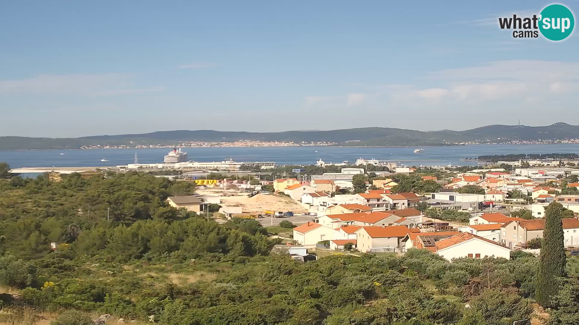 Zadar Porto di Gazenica Webcam Panorama, Zara, Croazia