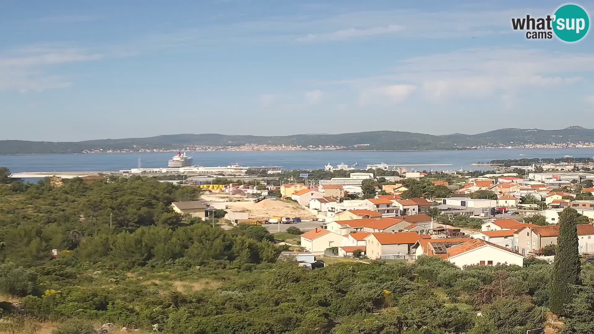 Zadar Porto di Gazenica Webcam Panorama, Zara, Croazia