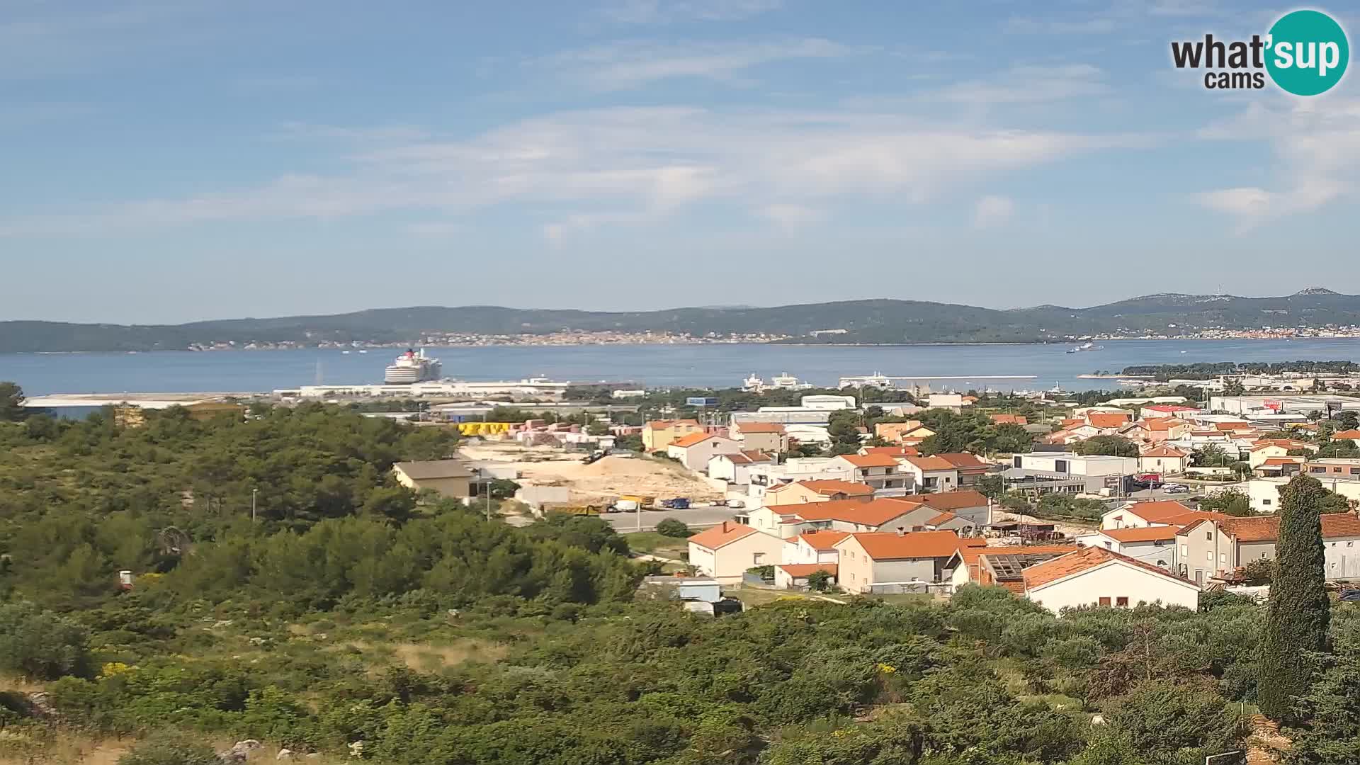 Panoramska web kamera Luke Gaženica u Zadru, Hrvatska
